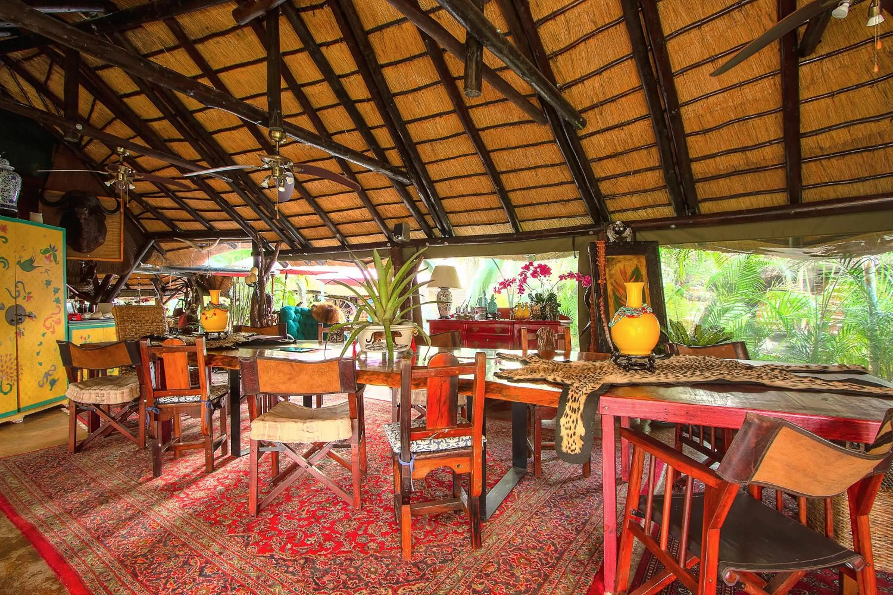 Dining area in Wielewaal Bush Lodge
