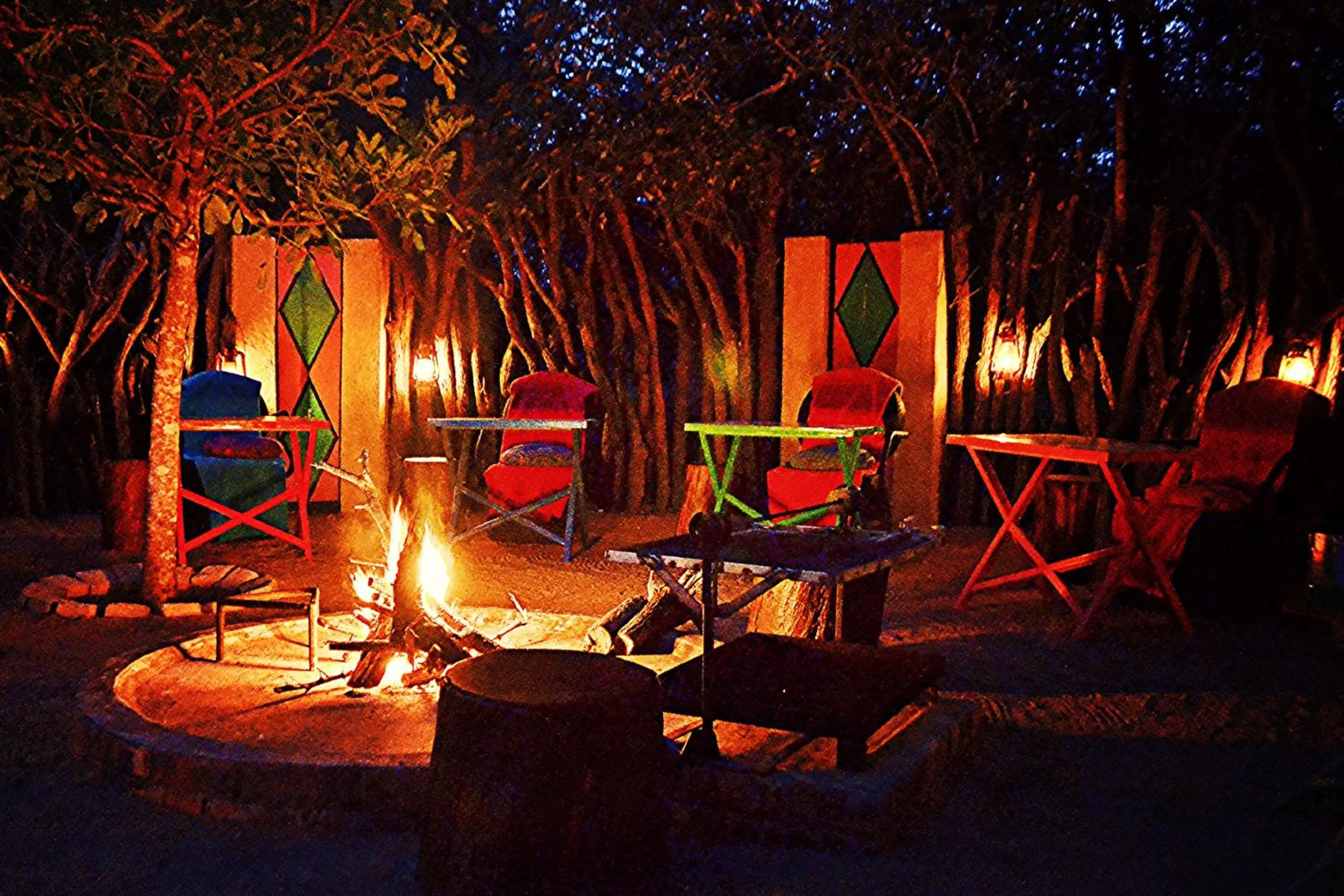 Restaurant/places to eat in Wielewaal Bush Lodge