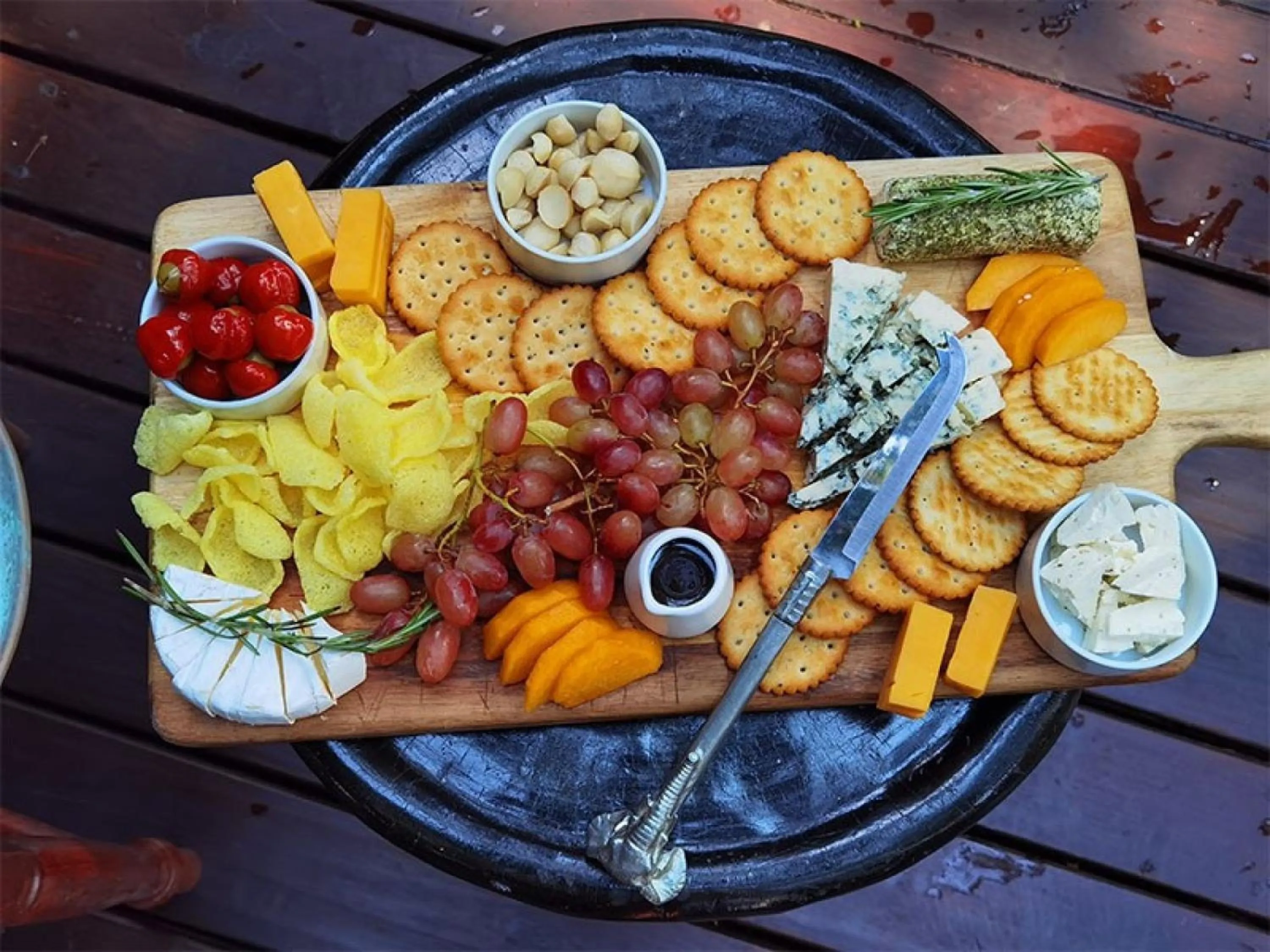 Restaurant/places to eat in Wielewaal Bush Lodge