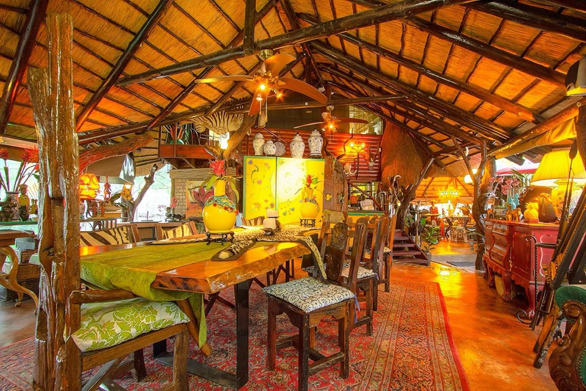 Restaurant/places to eat in Wielewaal Bush Lodge