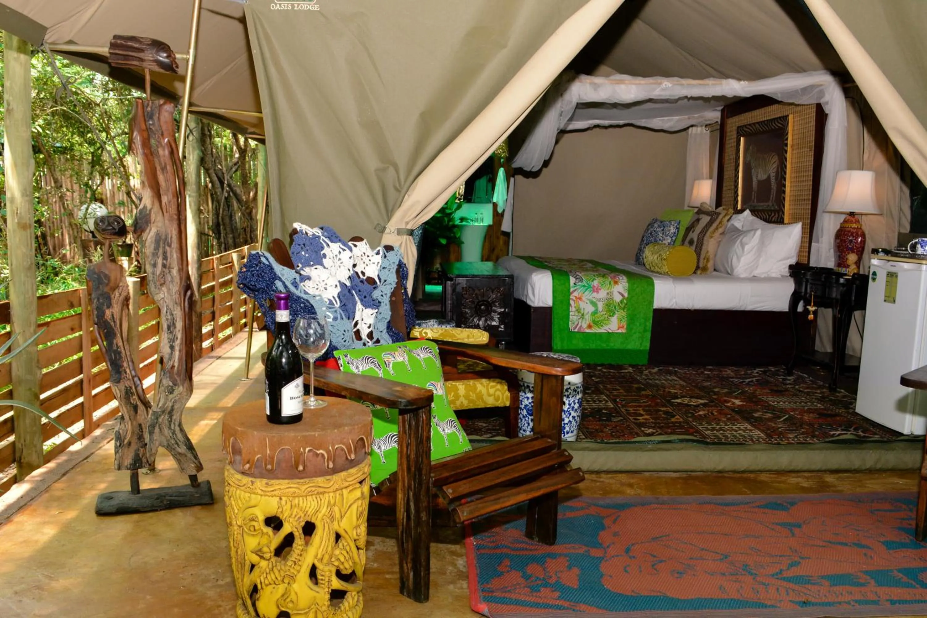 Shower in Wielewaal Bush Lodge