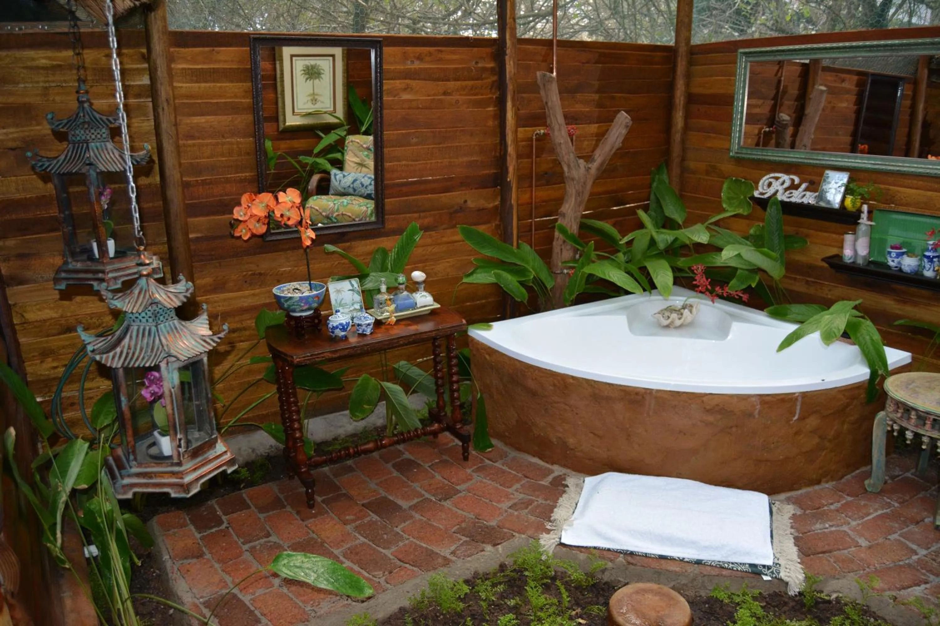 Bathroom in Wielewaal Bush Lodge