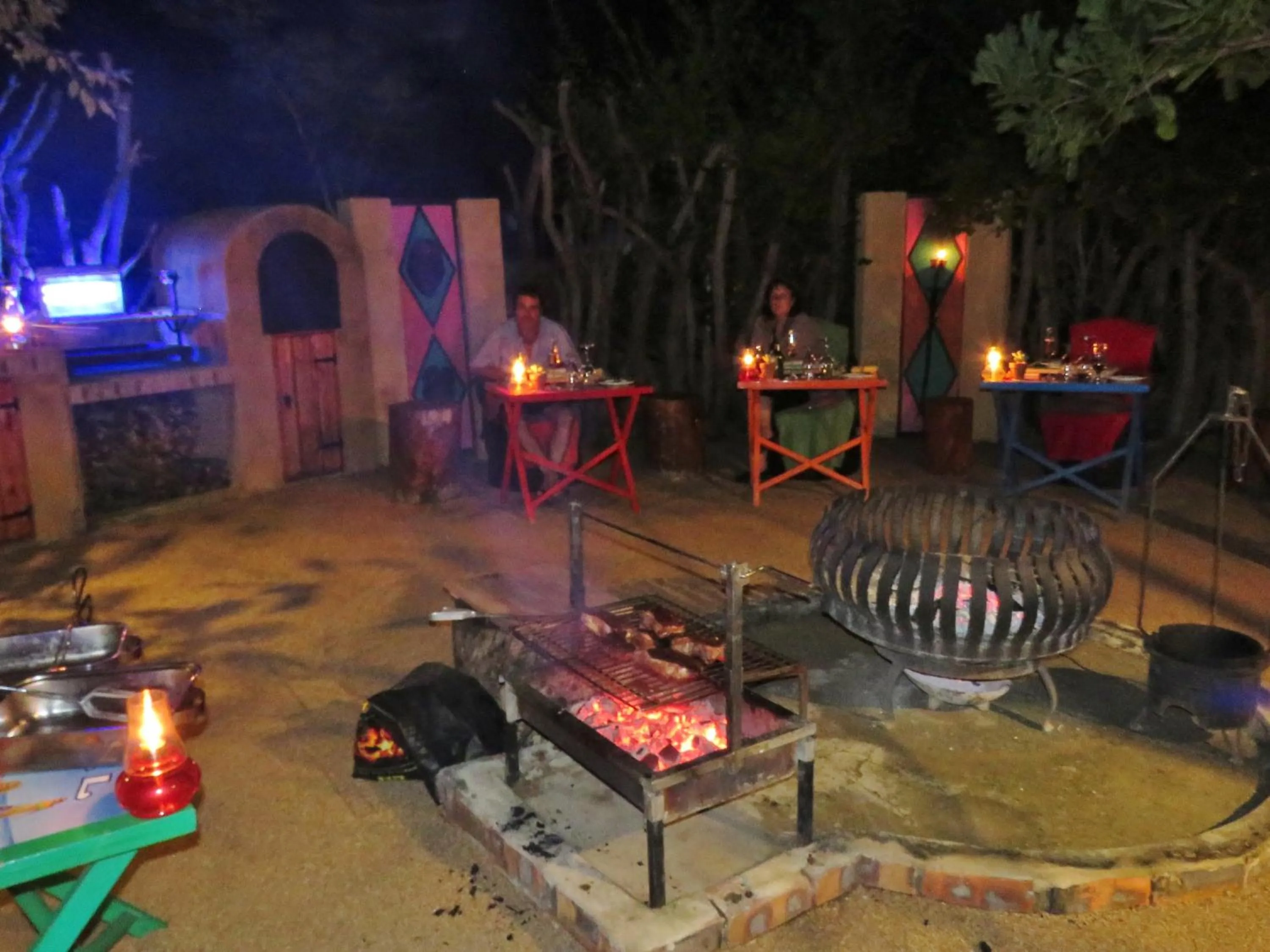 Restaurant/places to eat in Wielewaal Bush Lodge