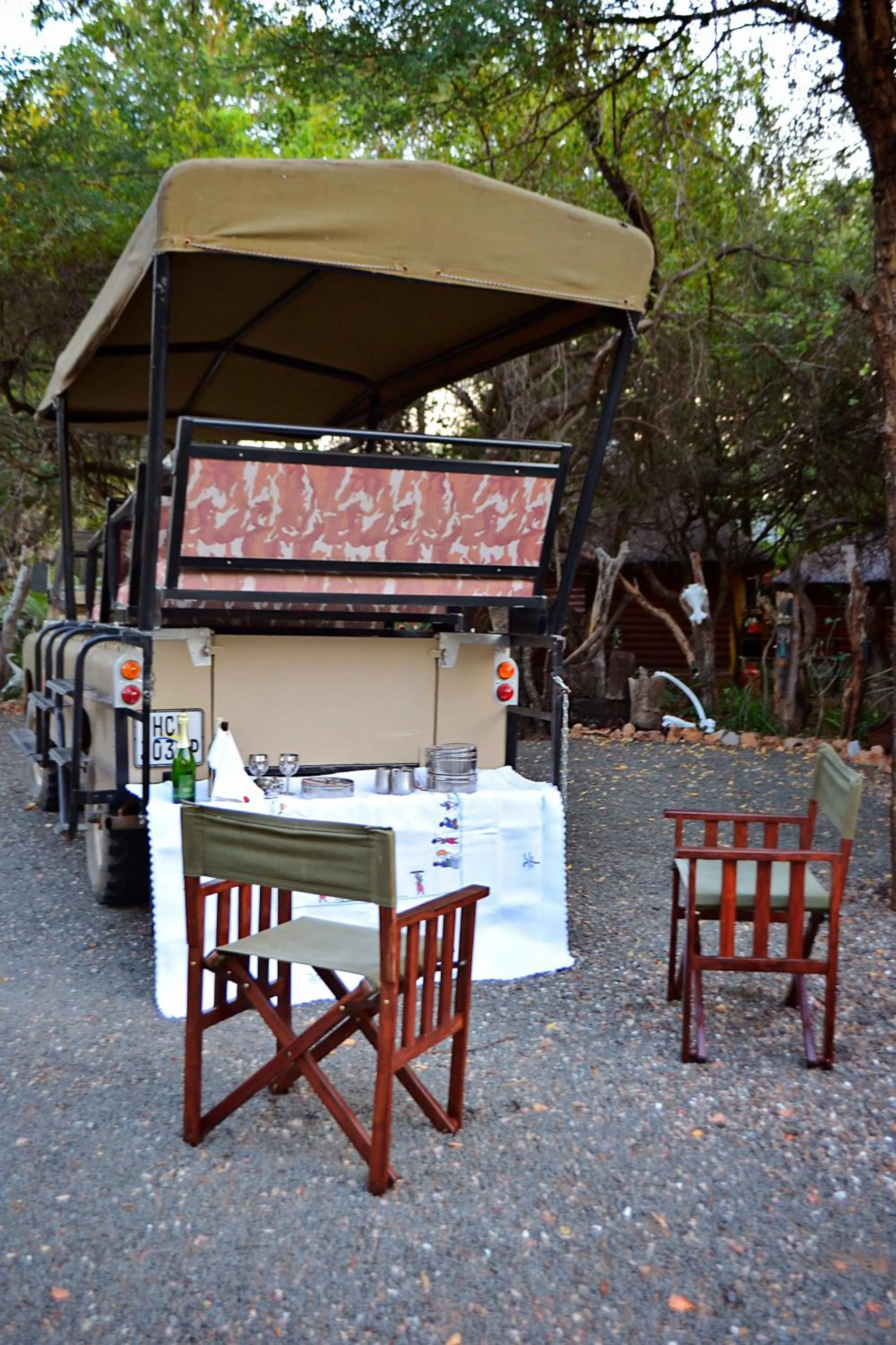 Natural landscape in Wielewaal Bush Lodge