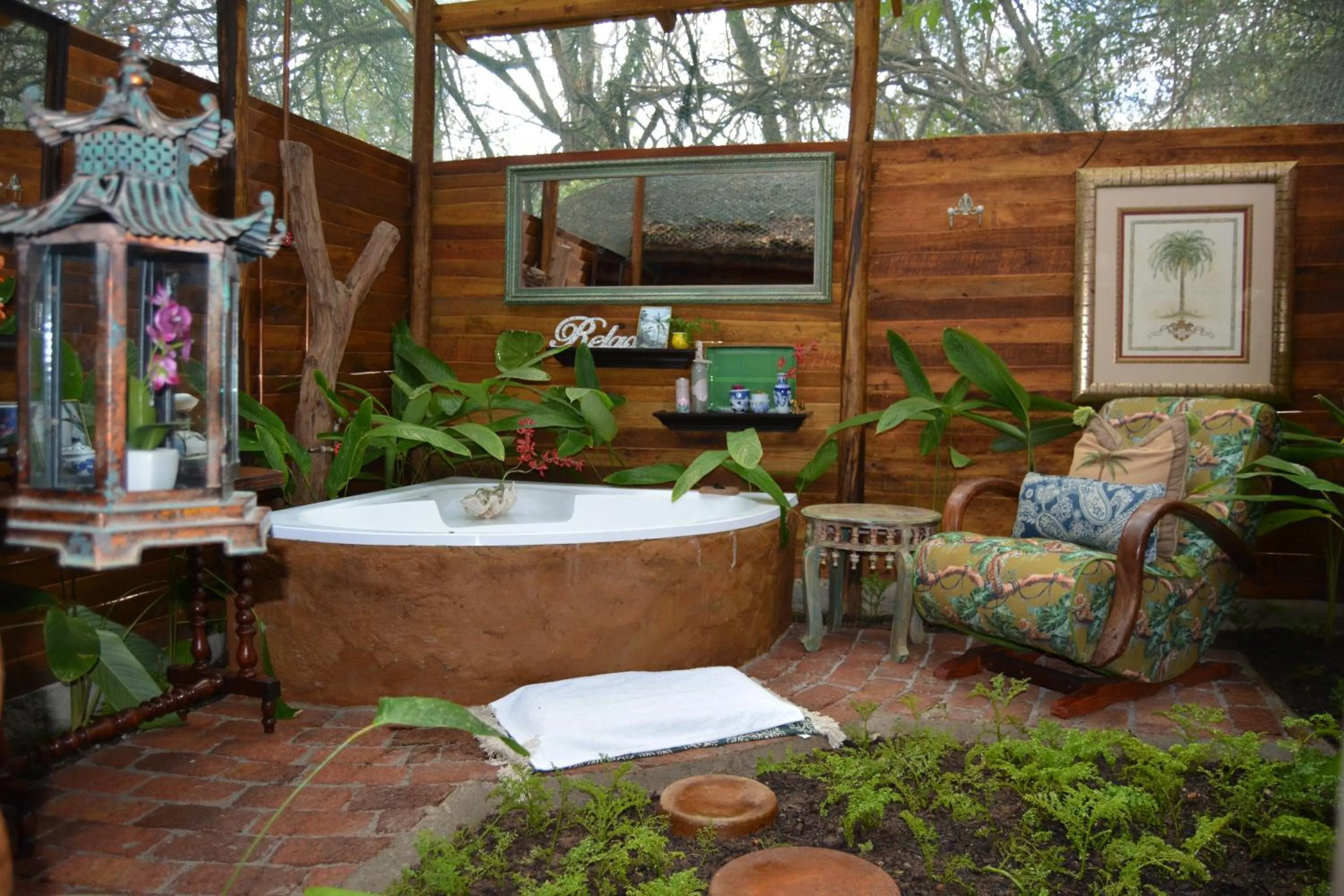 Bathroom in Wielewaal Bush Lodge