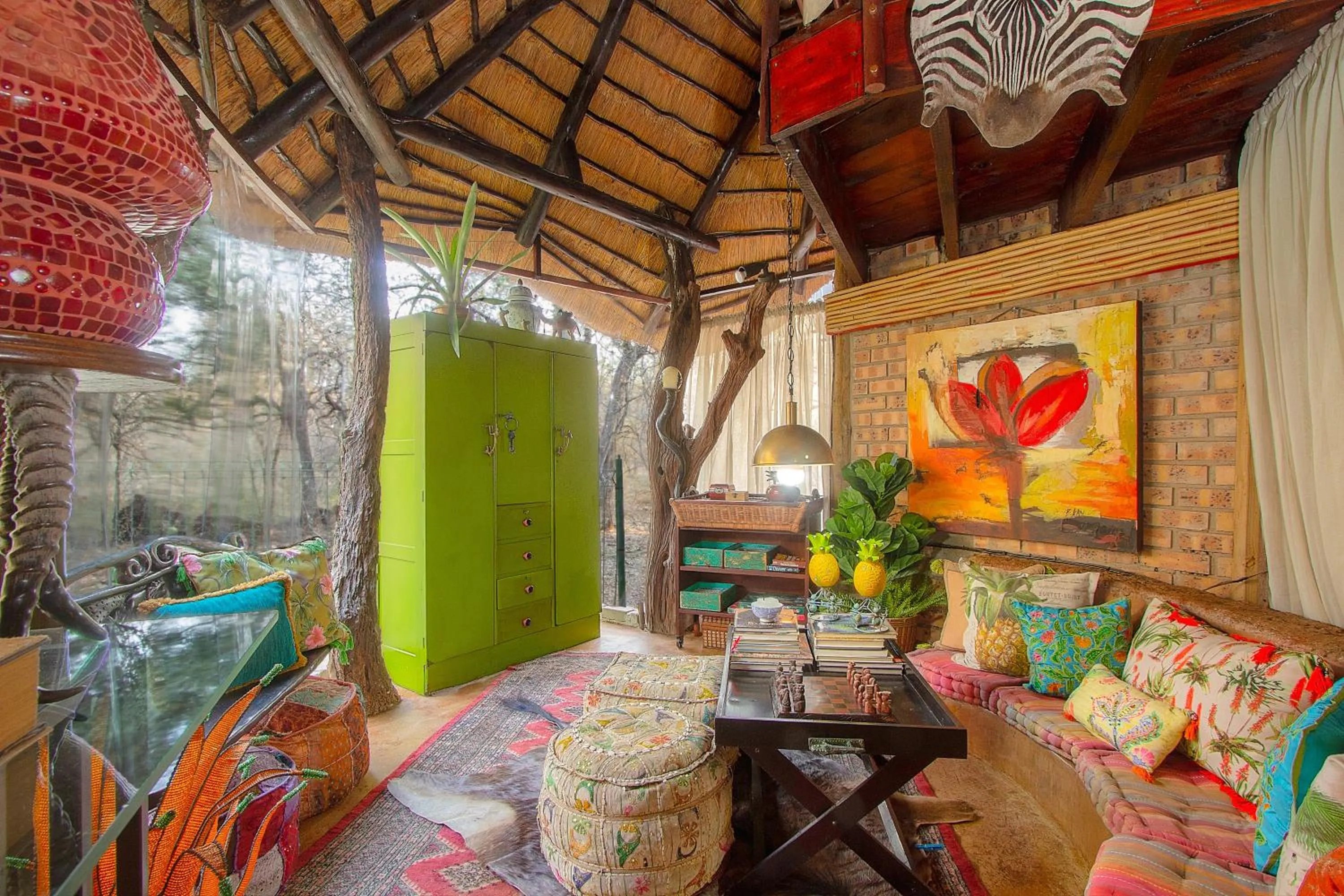 Game Room in Wielewaal Bush Lodge