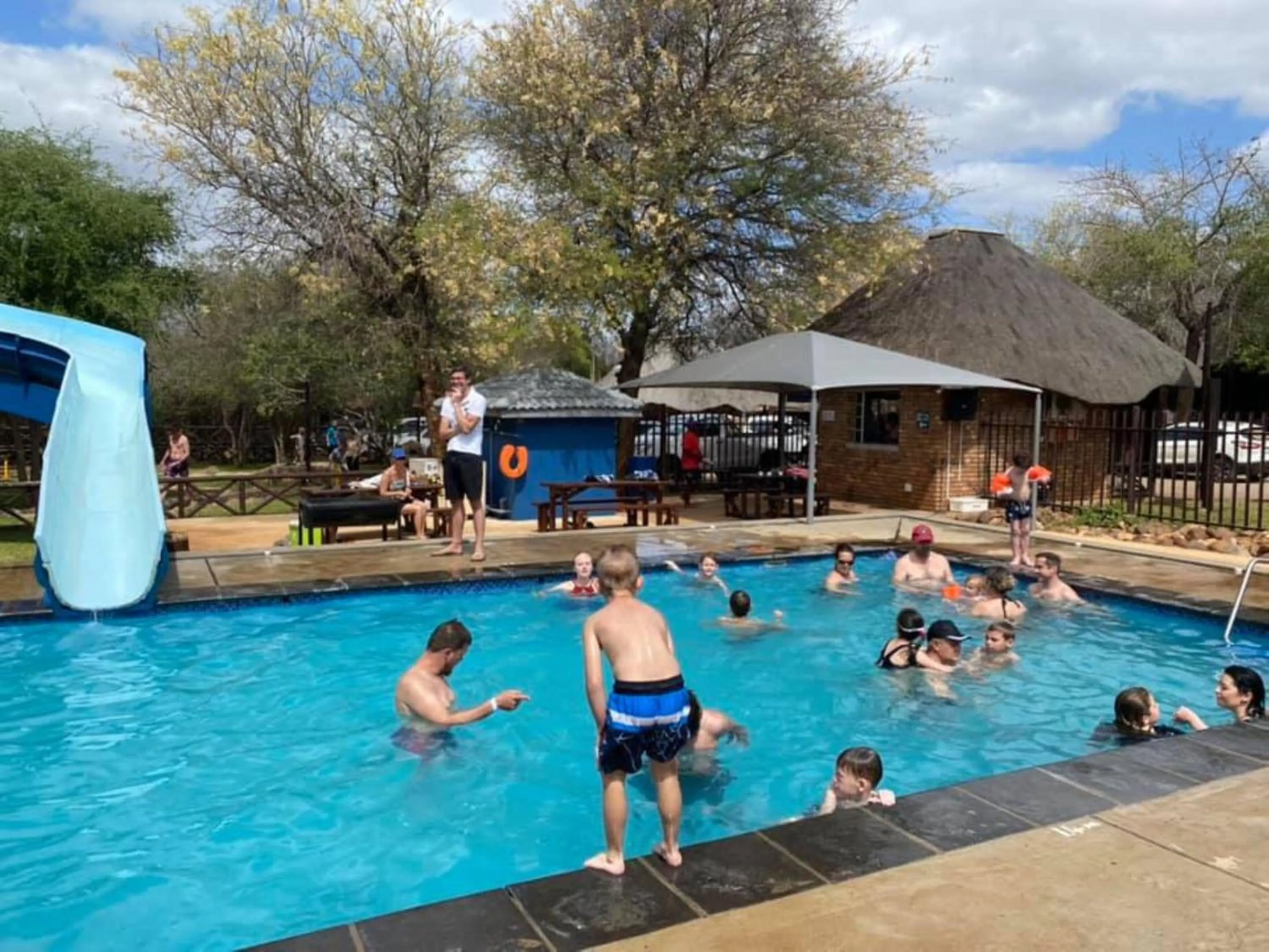 Aqua park in Wielewaal Bush Lodge