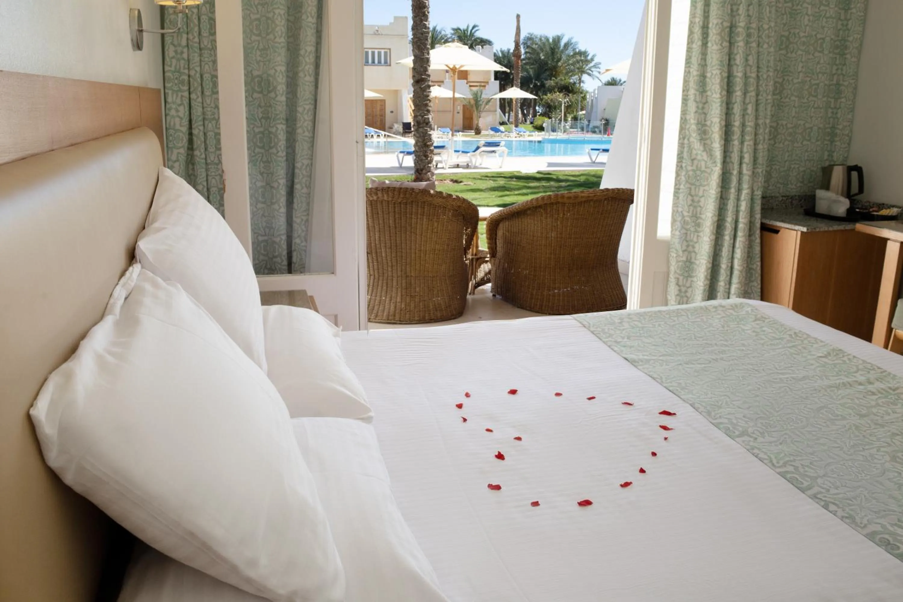 Bed in Dahab Lagoon Club & Resort Ex Tirana Dahab