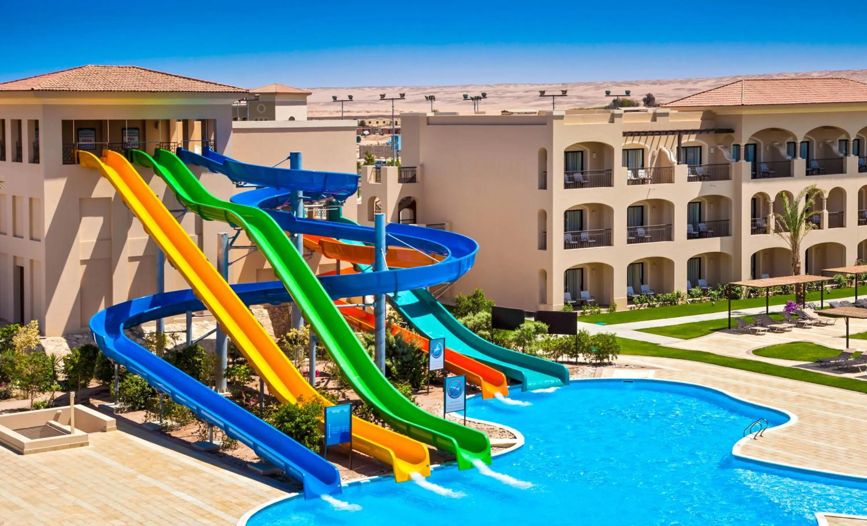 Aqua park in JAZ Aquamarine