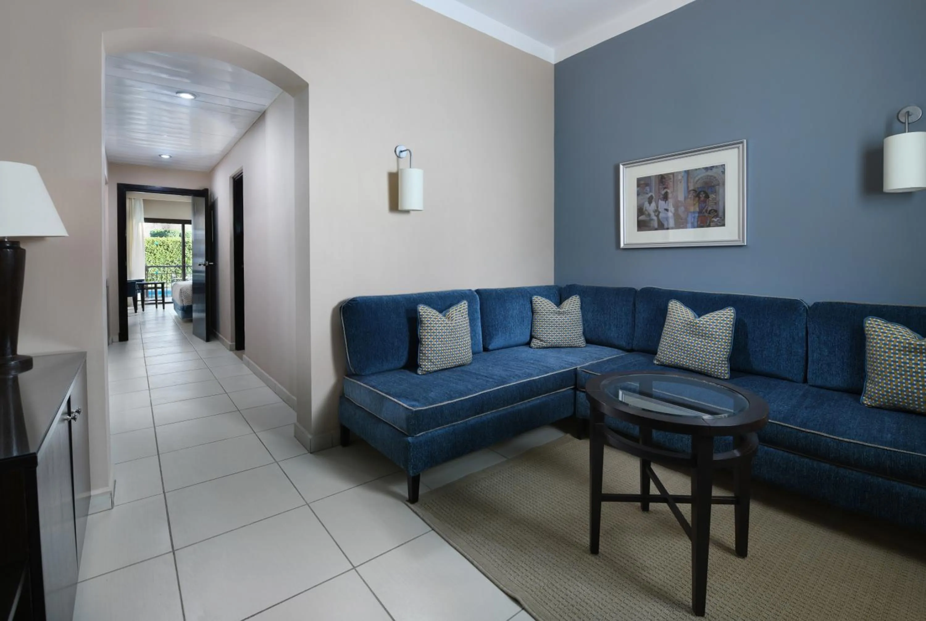 Living room in JAZ Aquamarine