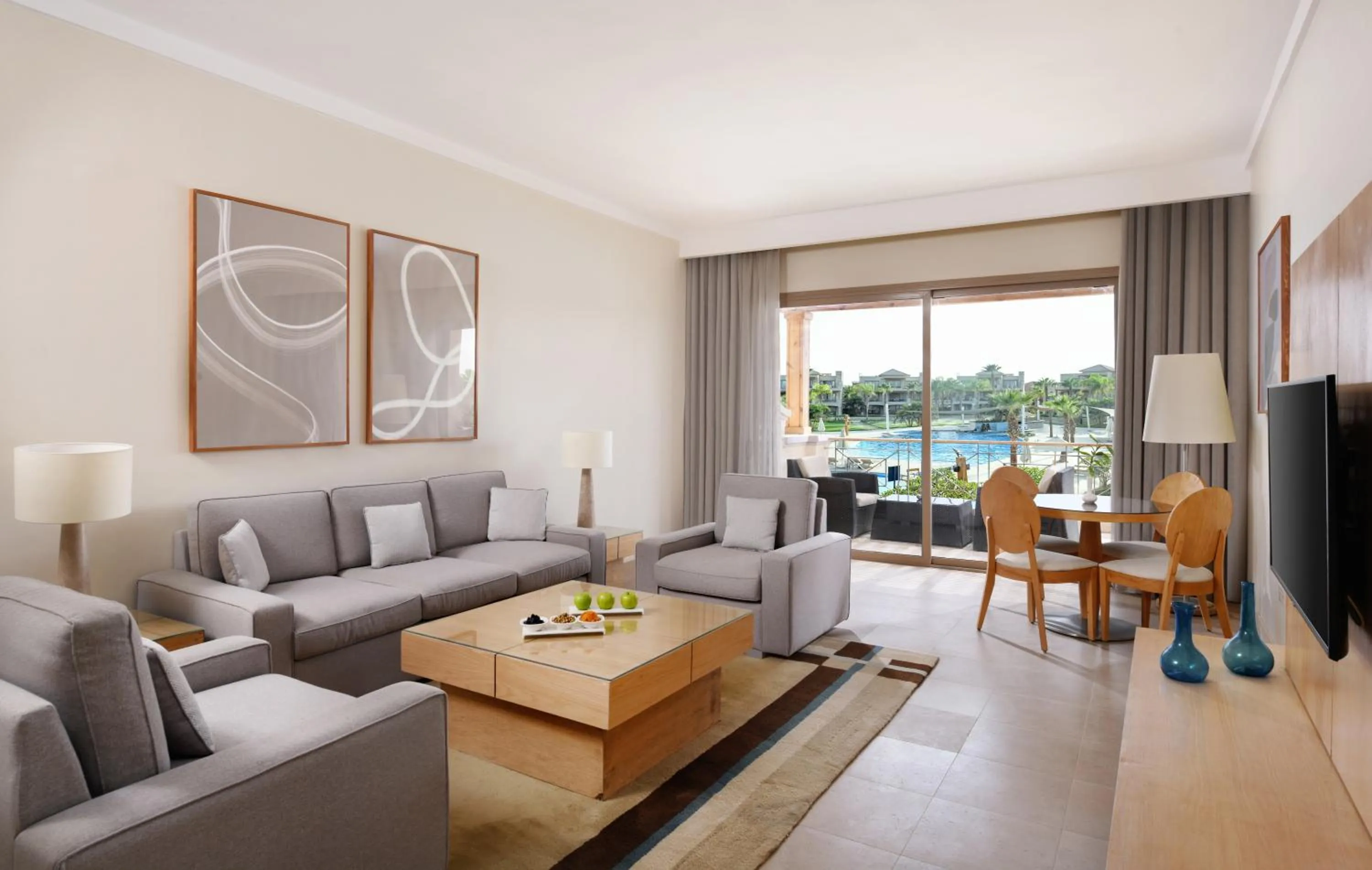 Living room in JAZ Little Venice Golf Resort