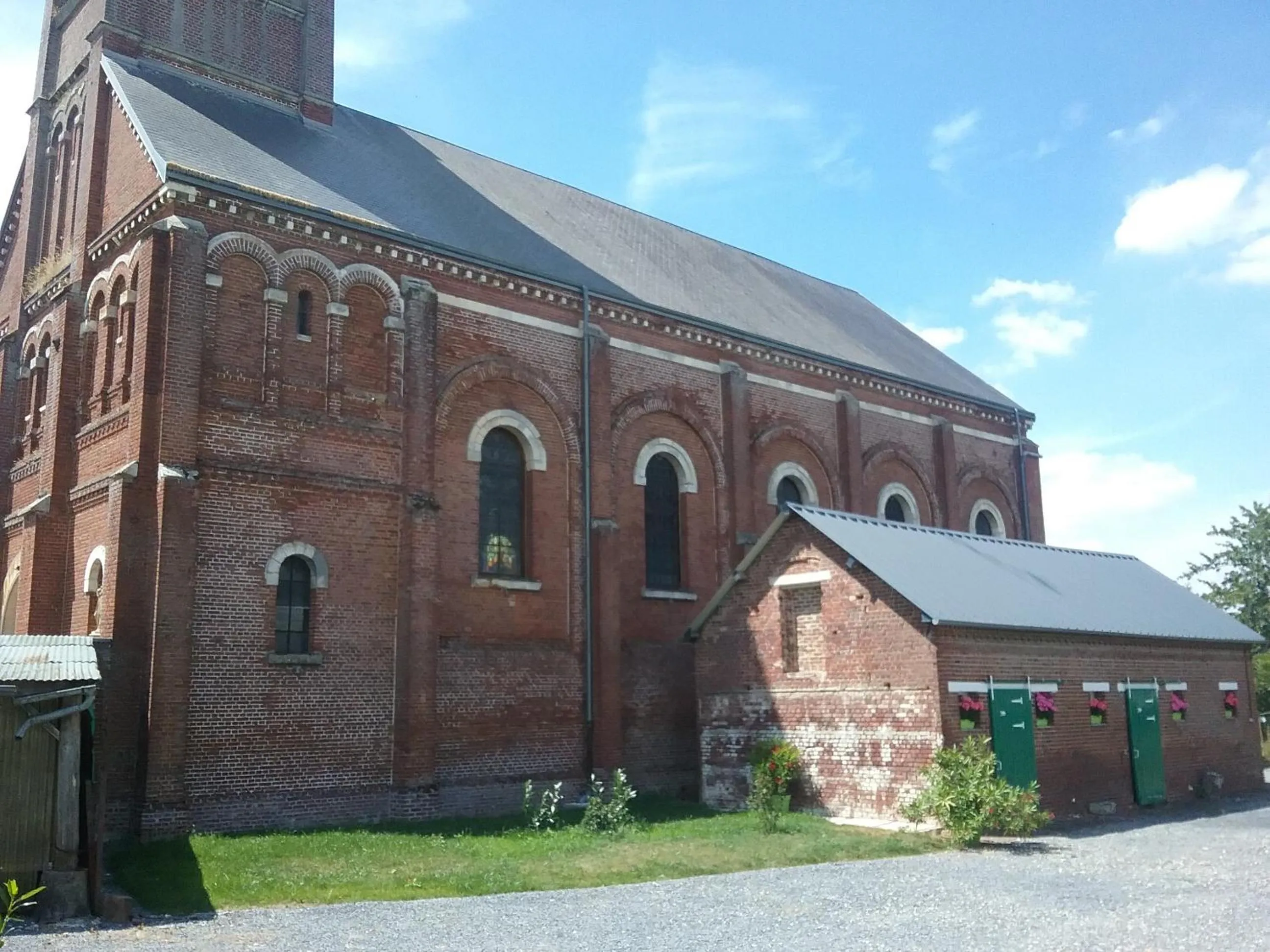 Garden in Château des marronniers