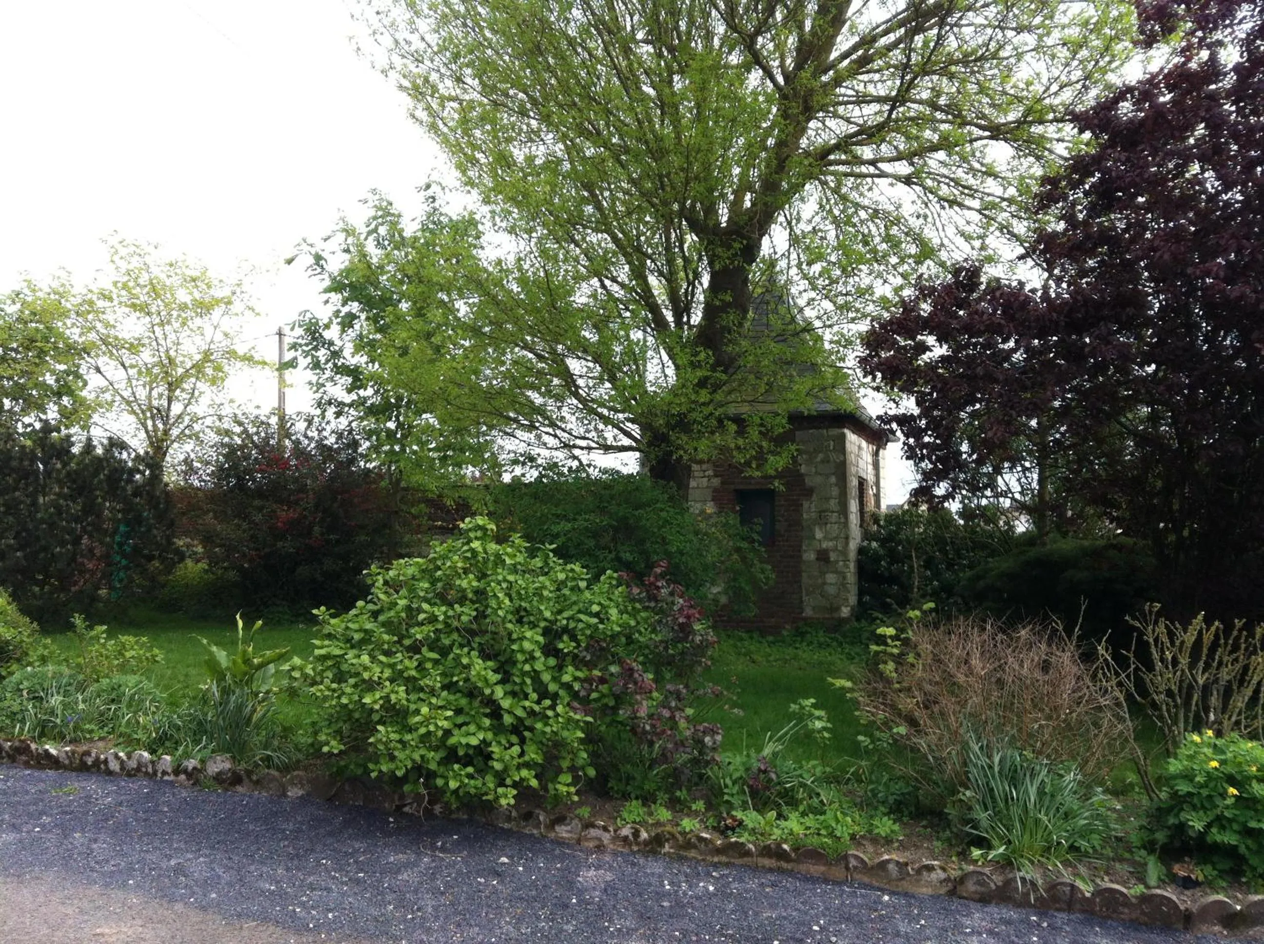 Garden in Château des marronniers