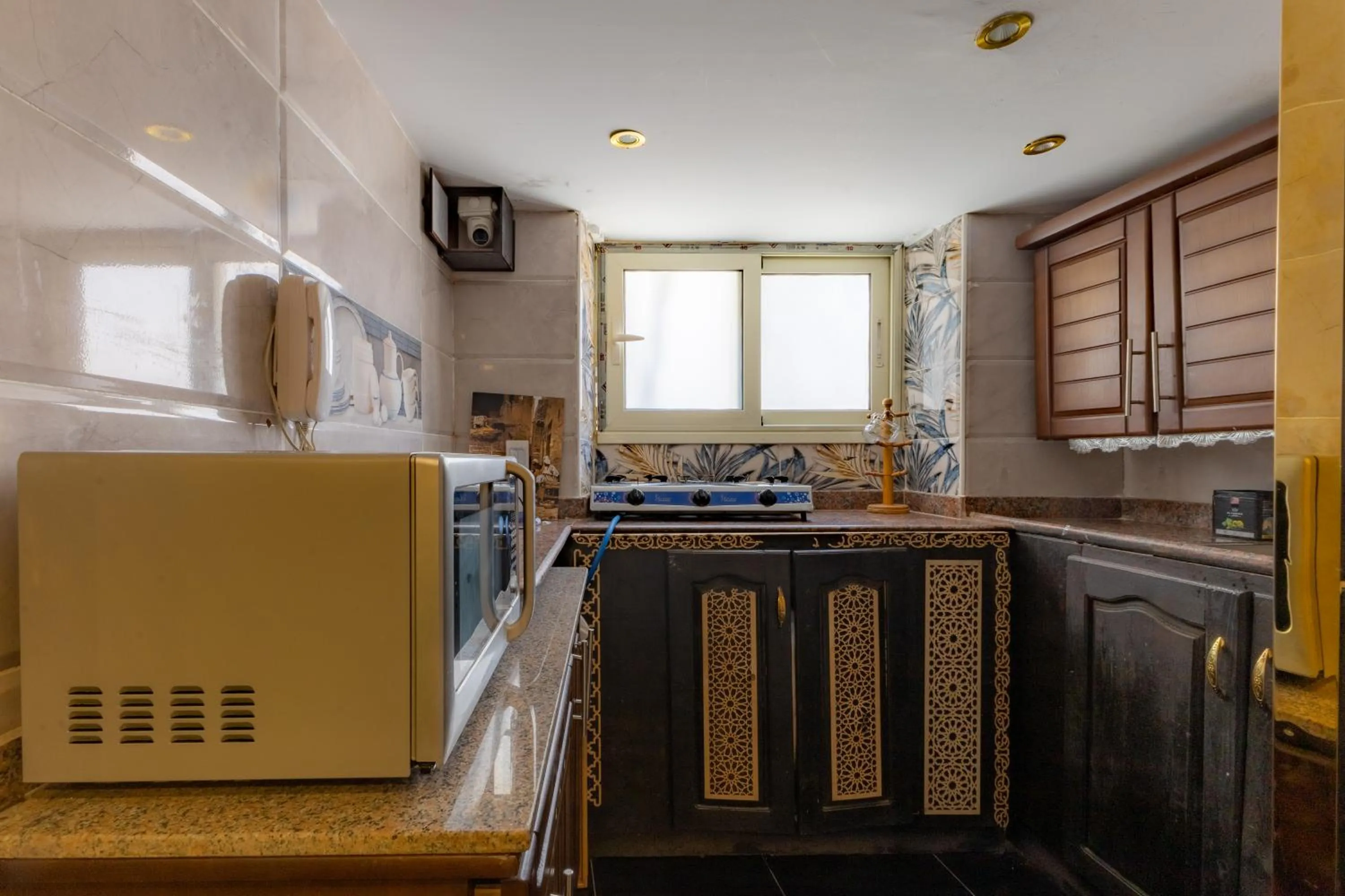Kitchen or kitchenette in Cairo Inn