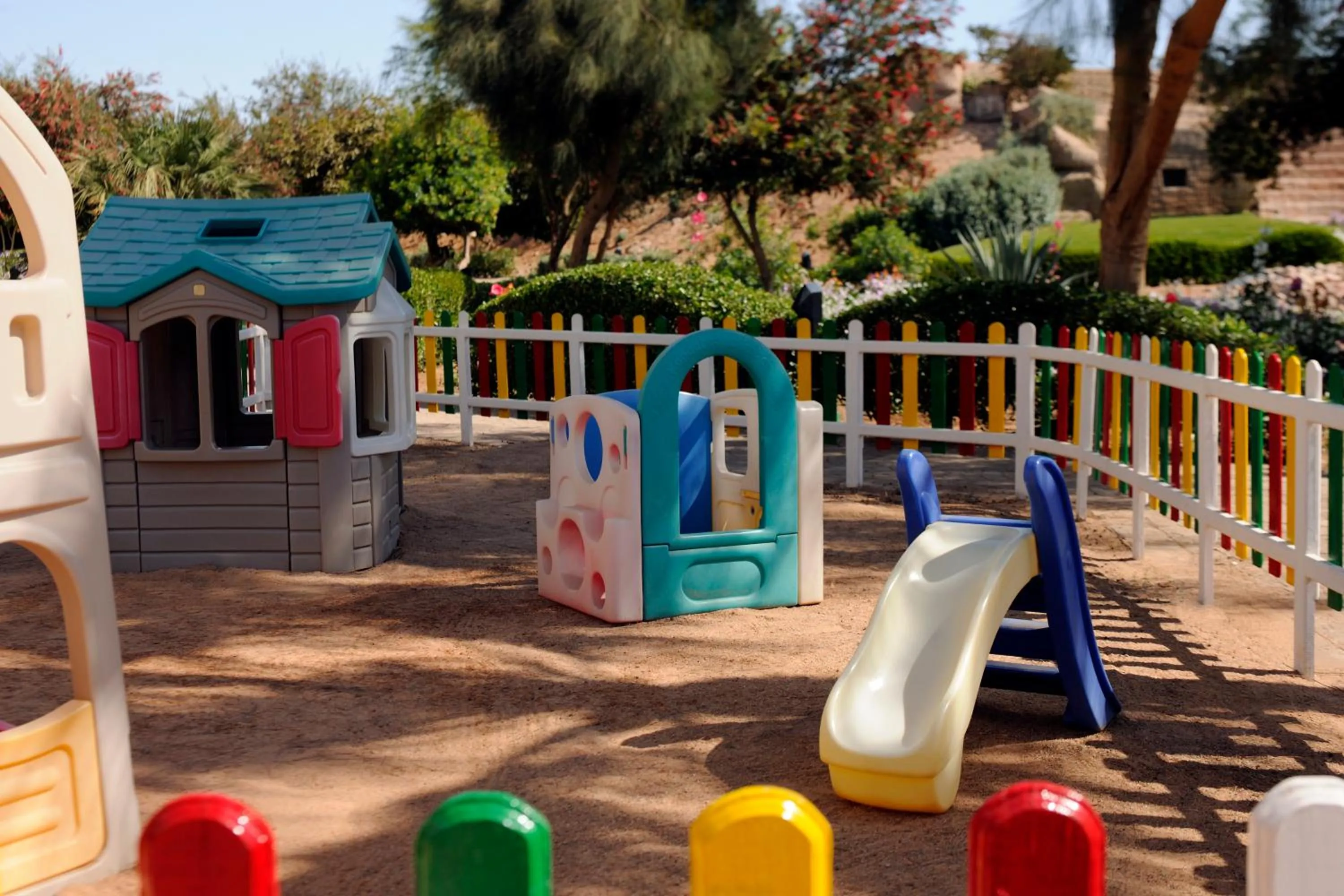 Children play ground in Naama Bay Promenade Beach Resort Managed By Accor