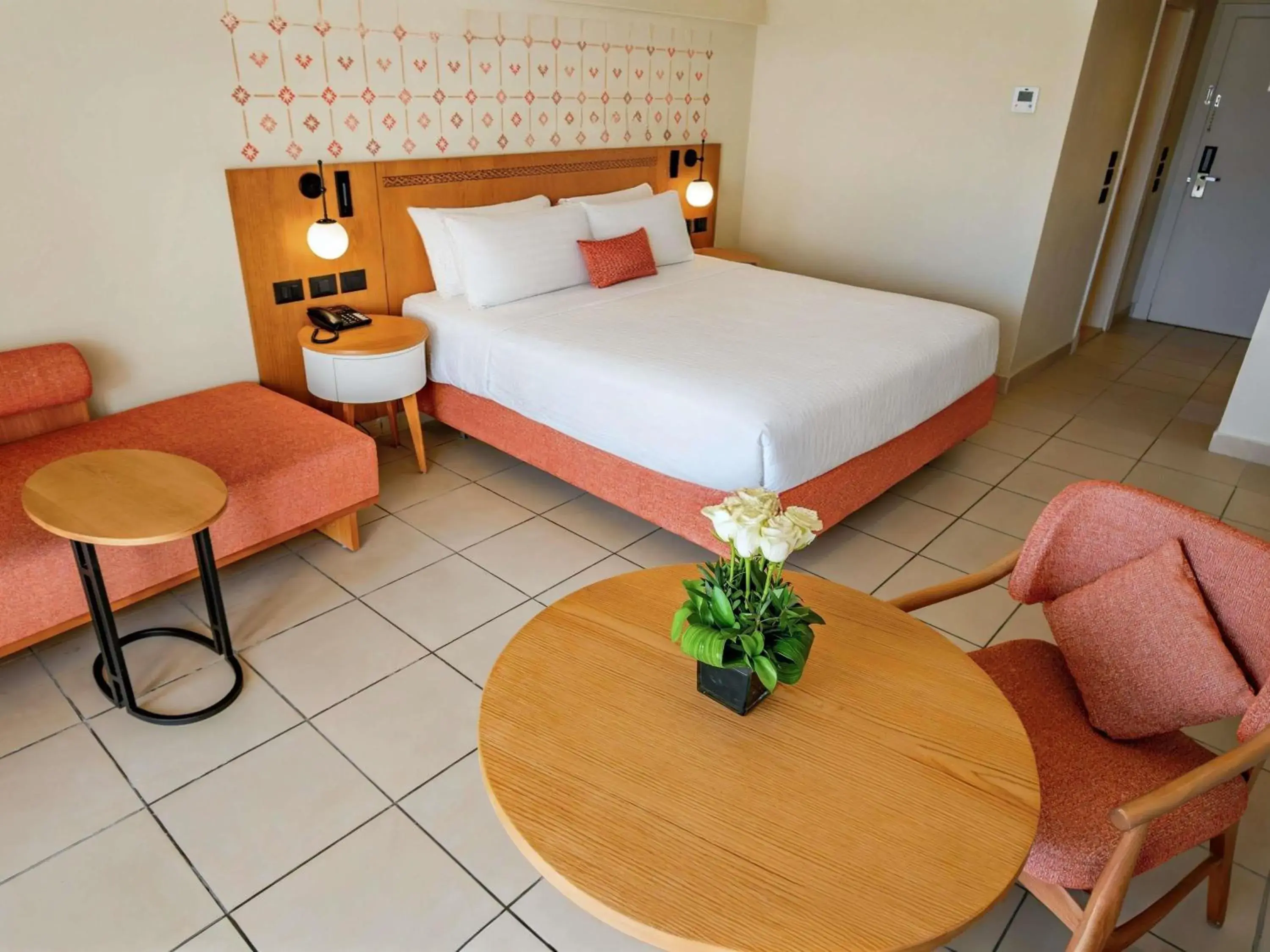 Superior King Room with Pool View - Beach Side in Naama Bay Promenade Beach Resort Managed By Accor Superior King Room with Pool View - Beach Side in Naama Bay Promenade Beach Resort Managed By Accor