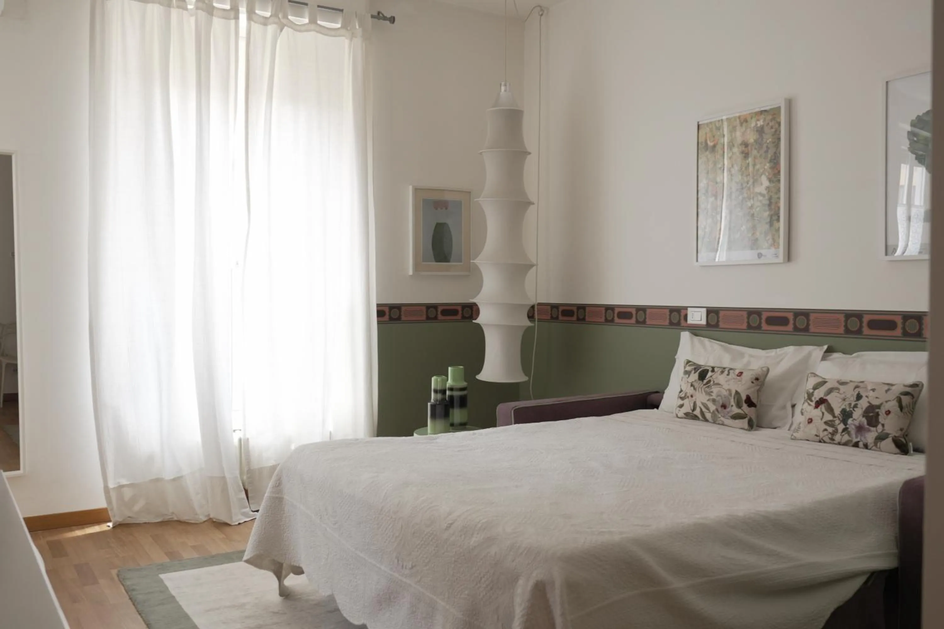 Living room, Bed in Porta Garibaldi