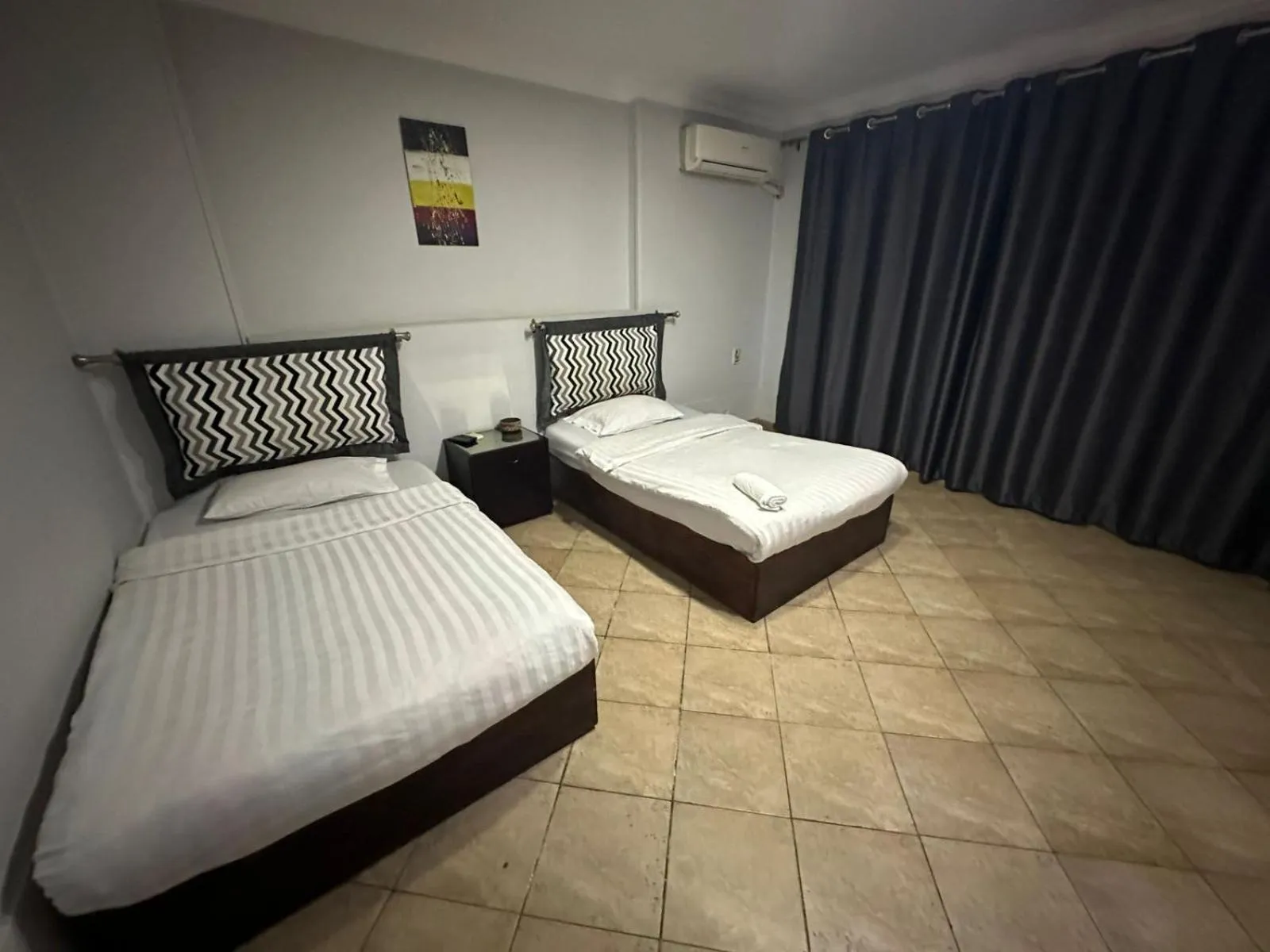 Bed in Arabesque Hotel