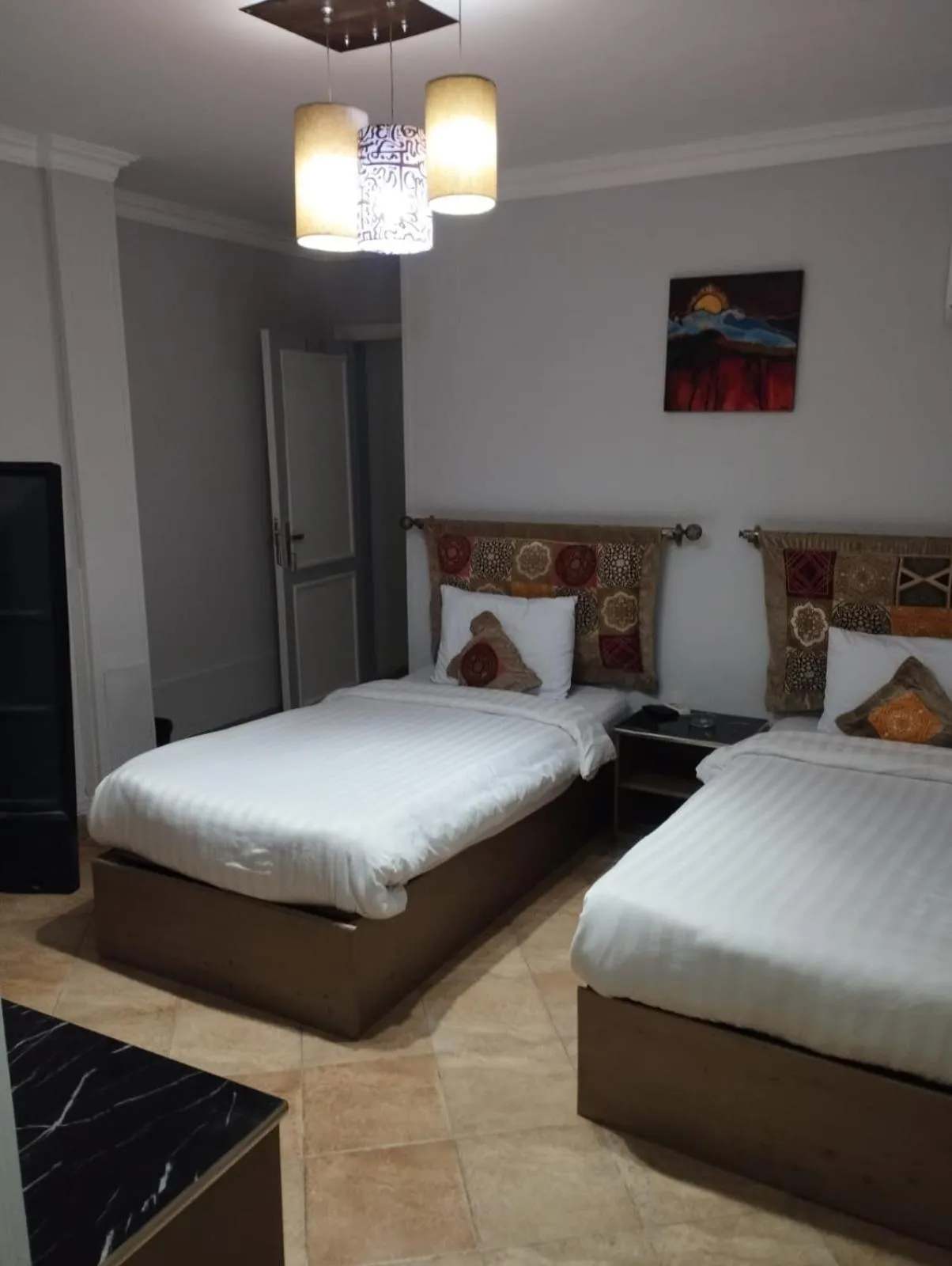 Bed in Arabesque Hotel