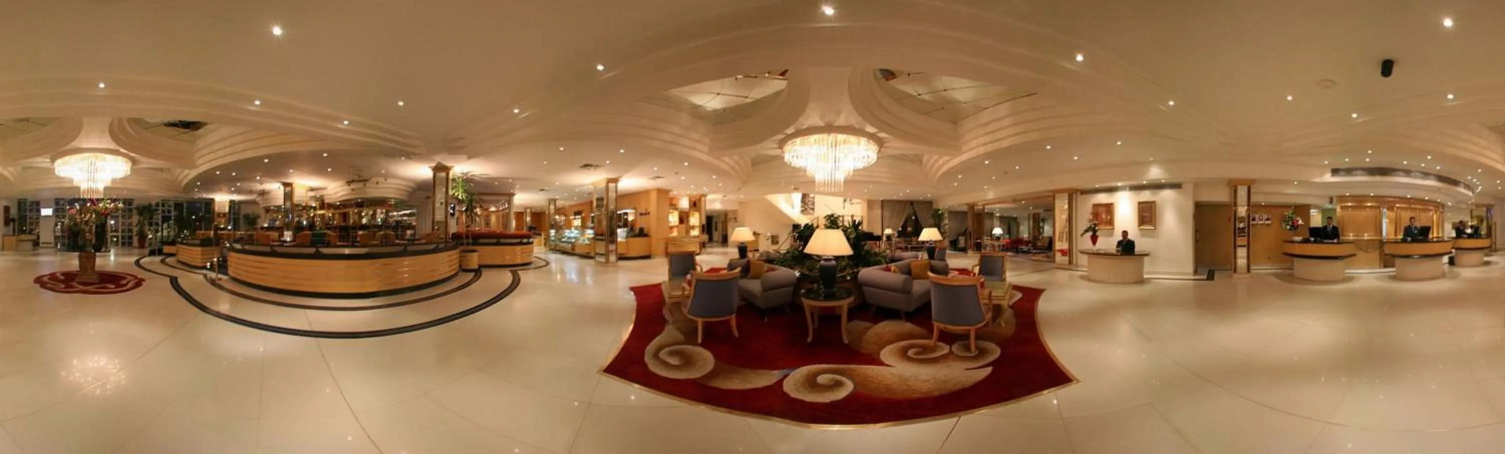 Lobby or reception in Le Passage Cairo Hotel & Casino