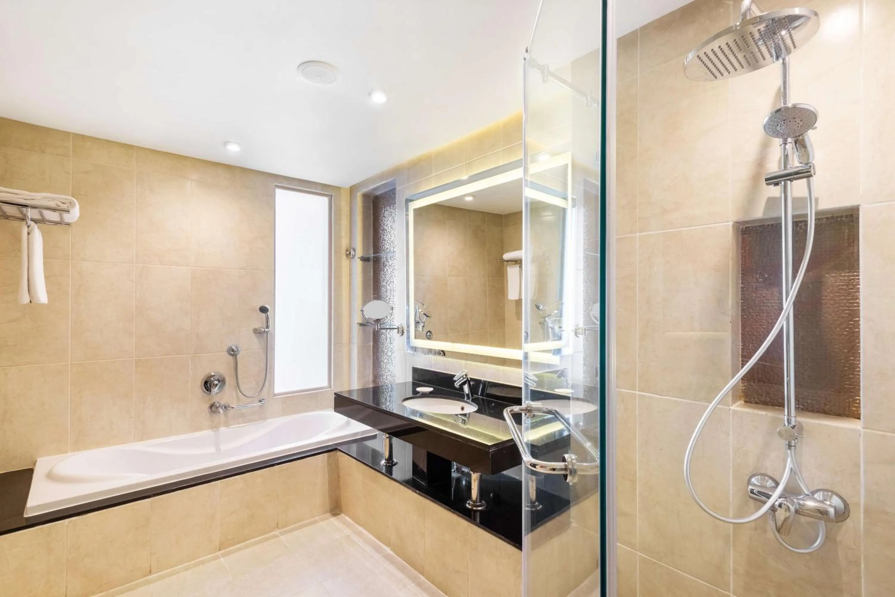 Bathroom in Radisson Blu Hotel & Convention Center, Alexandria