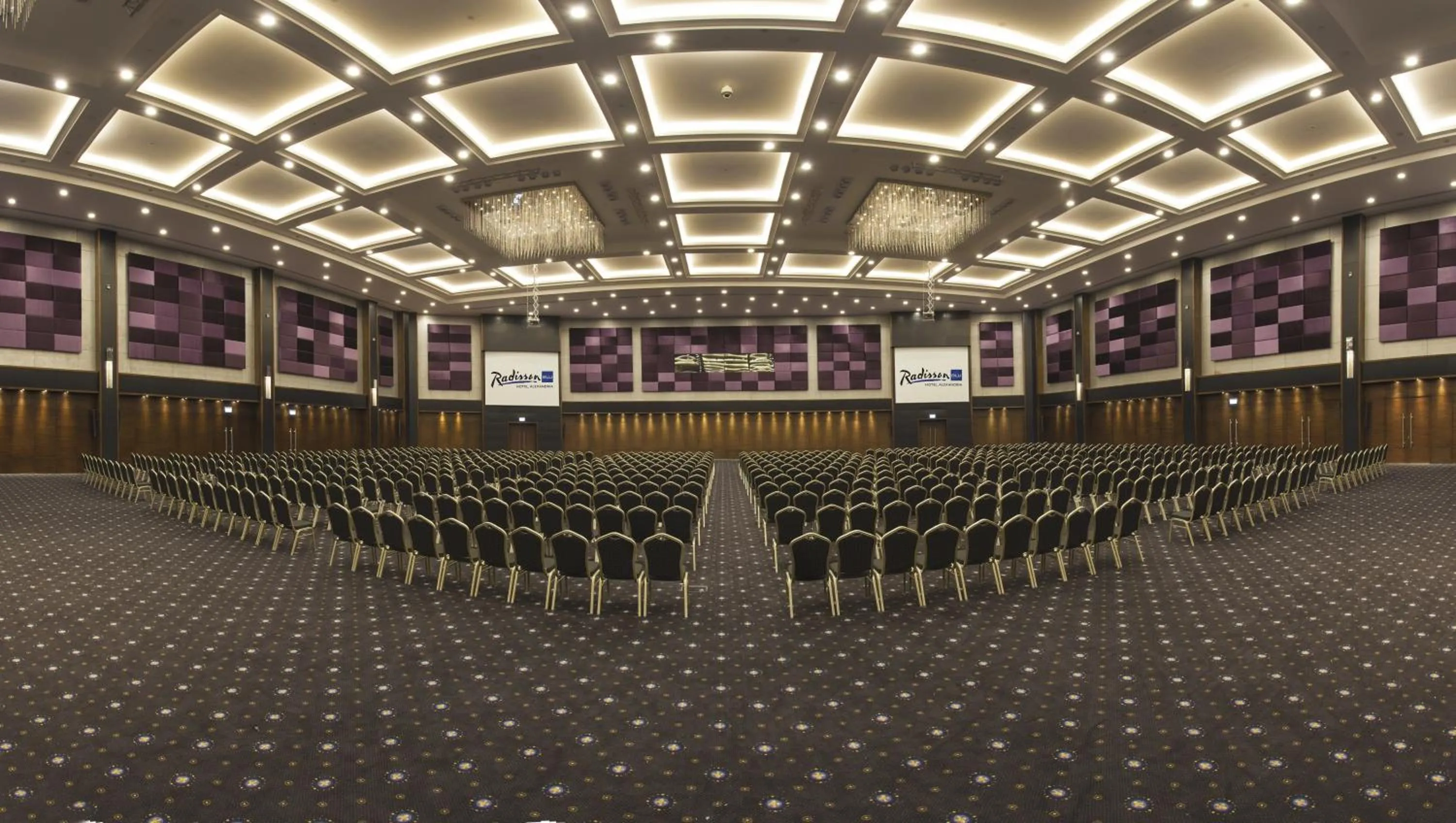 Meeting/conference room in Radisson Blu Hotel & Convention Center, Alexandria