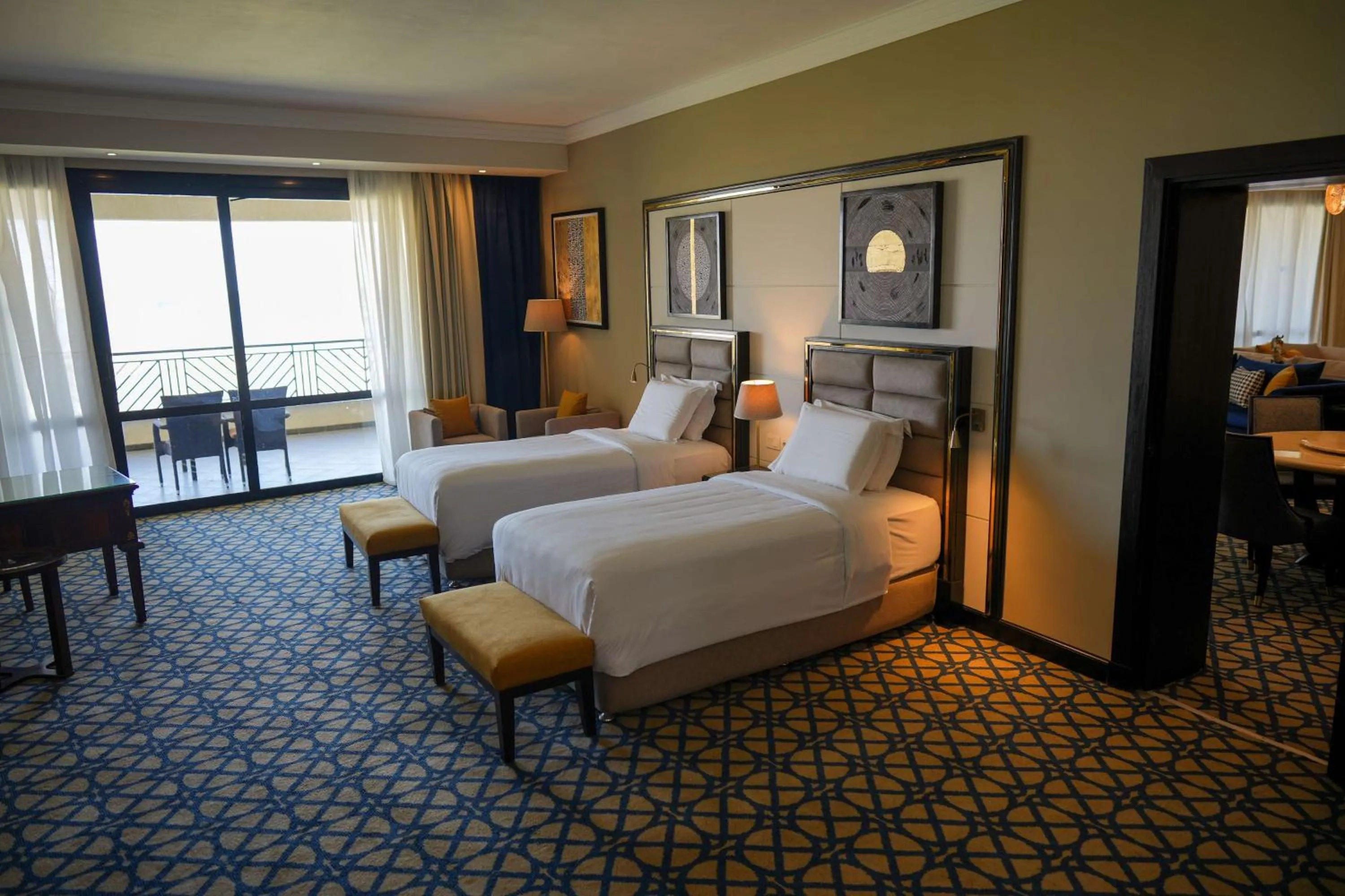 Photo of the whole room, Bed in Radisson Blu Hotel & Convention Center, Alexandria