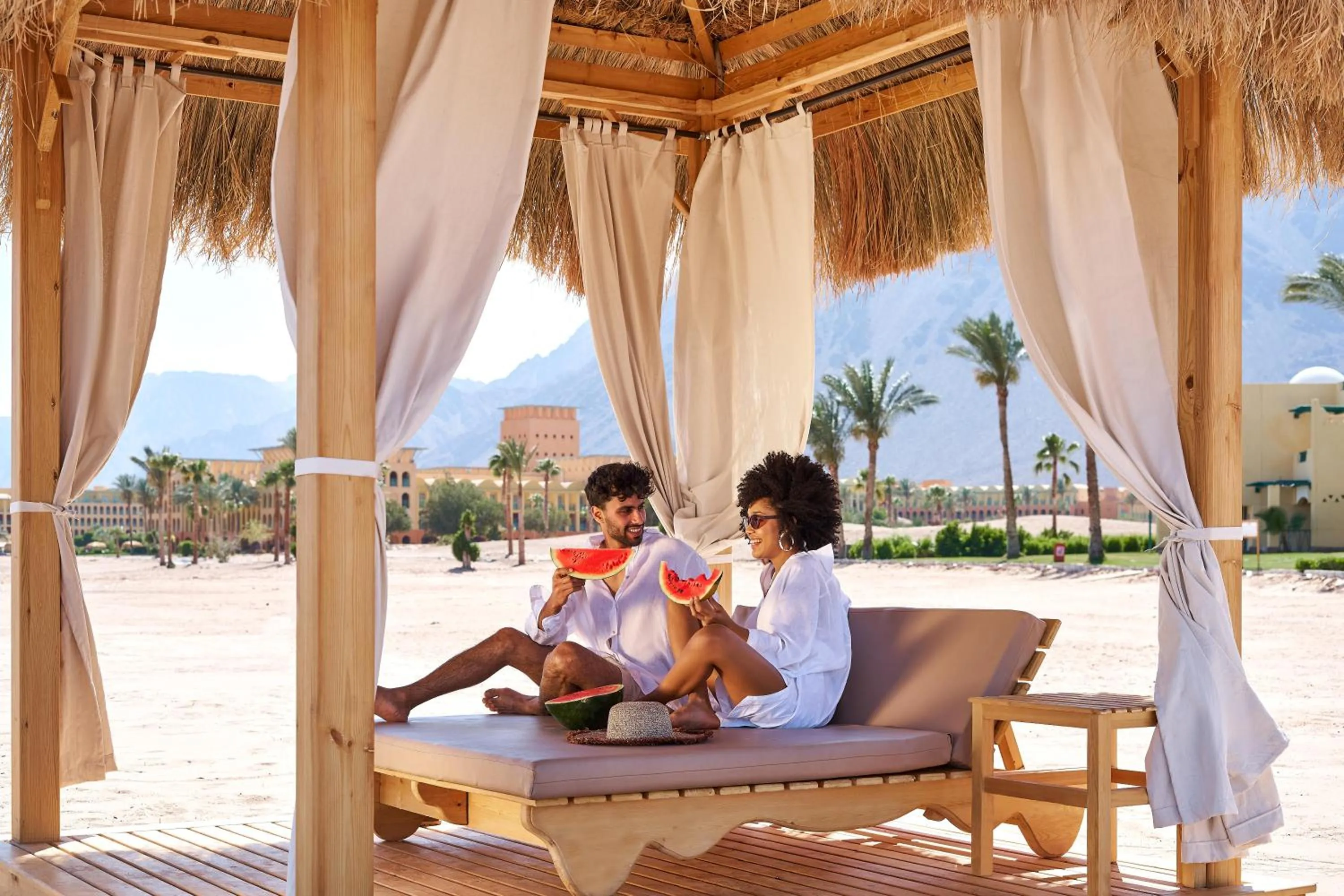 Beach in The Bayview Taba Heights Resort