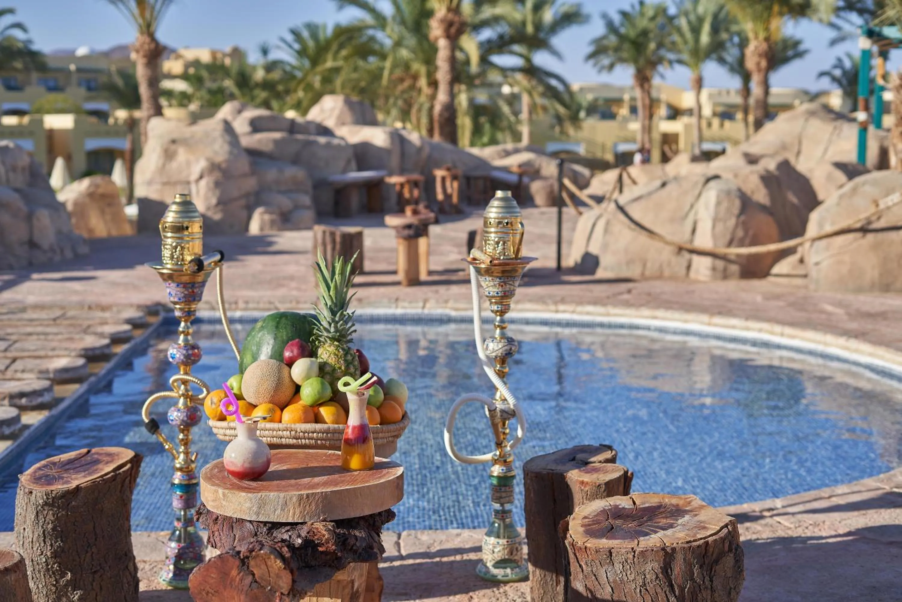 Swimming pool in The Bayview Taba Heights Resort