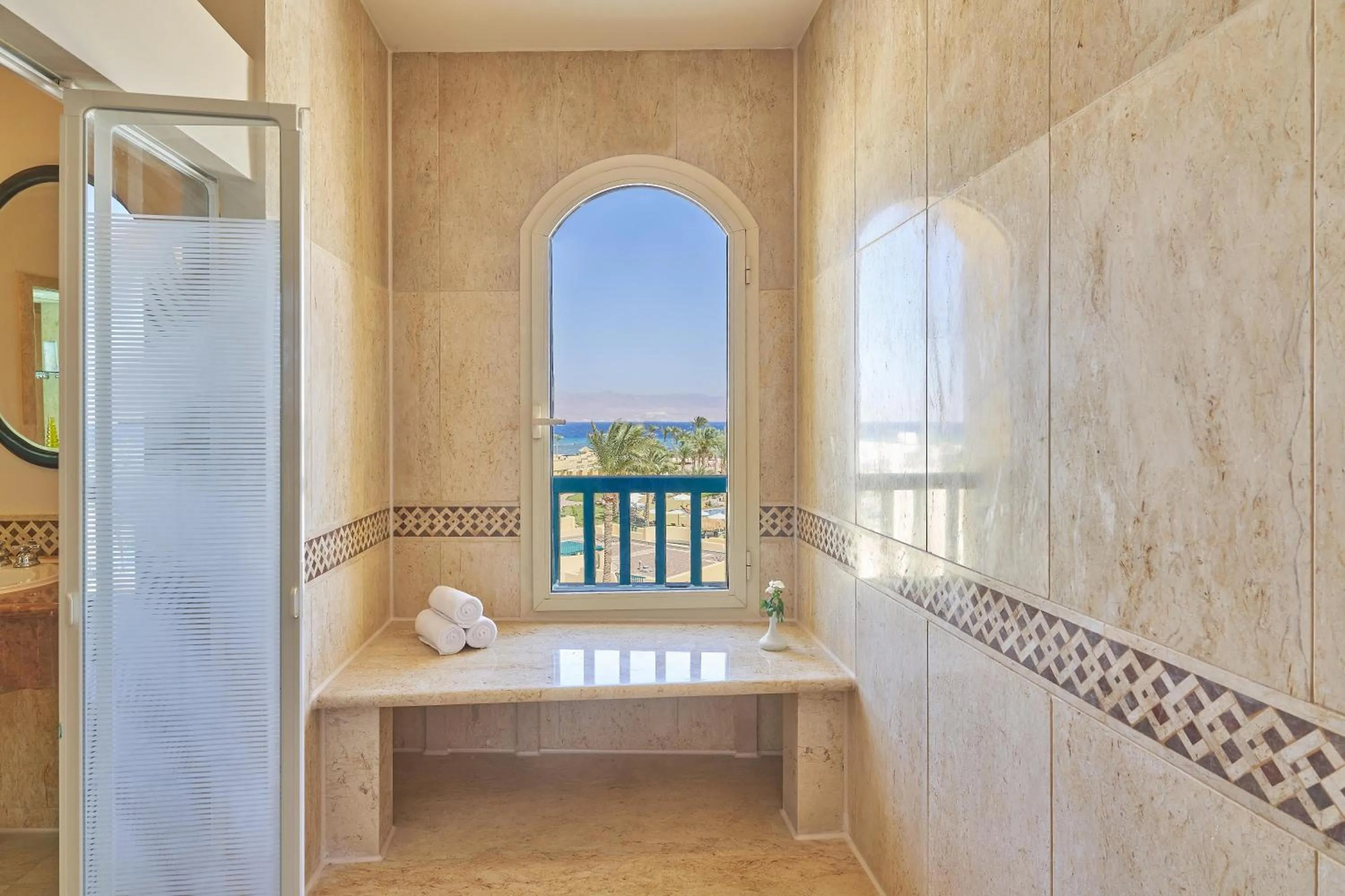 Shower in The Bayview Taba Heights Resort