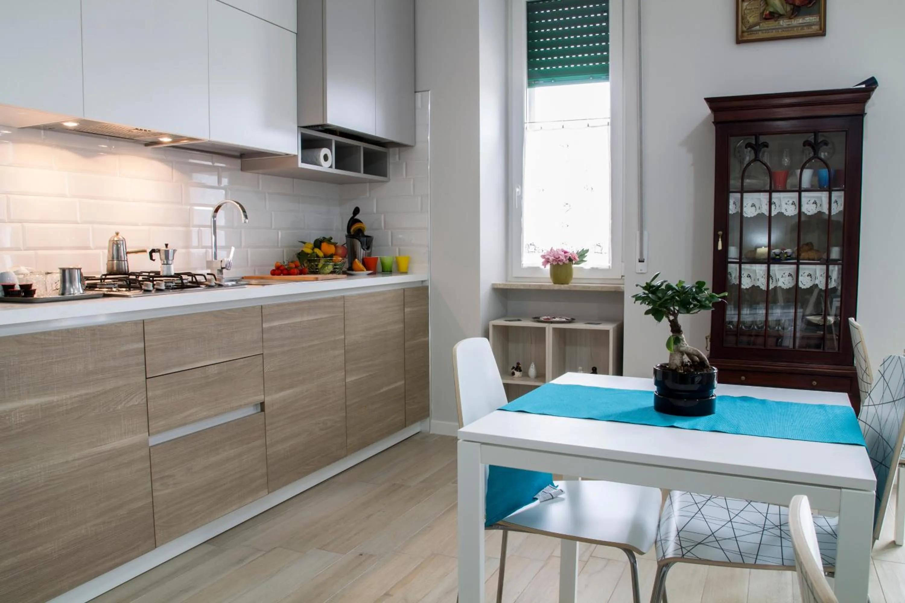 Kitchen or kitchenette in B&B Da Vinci