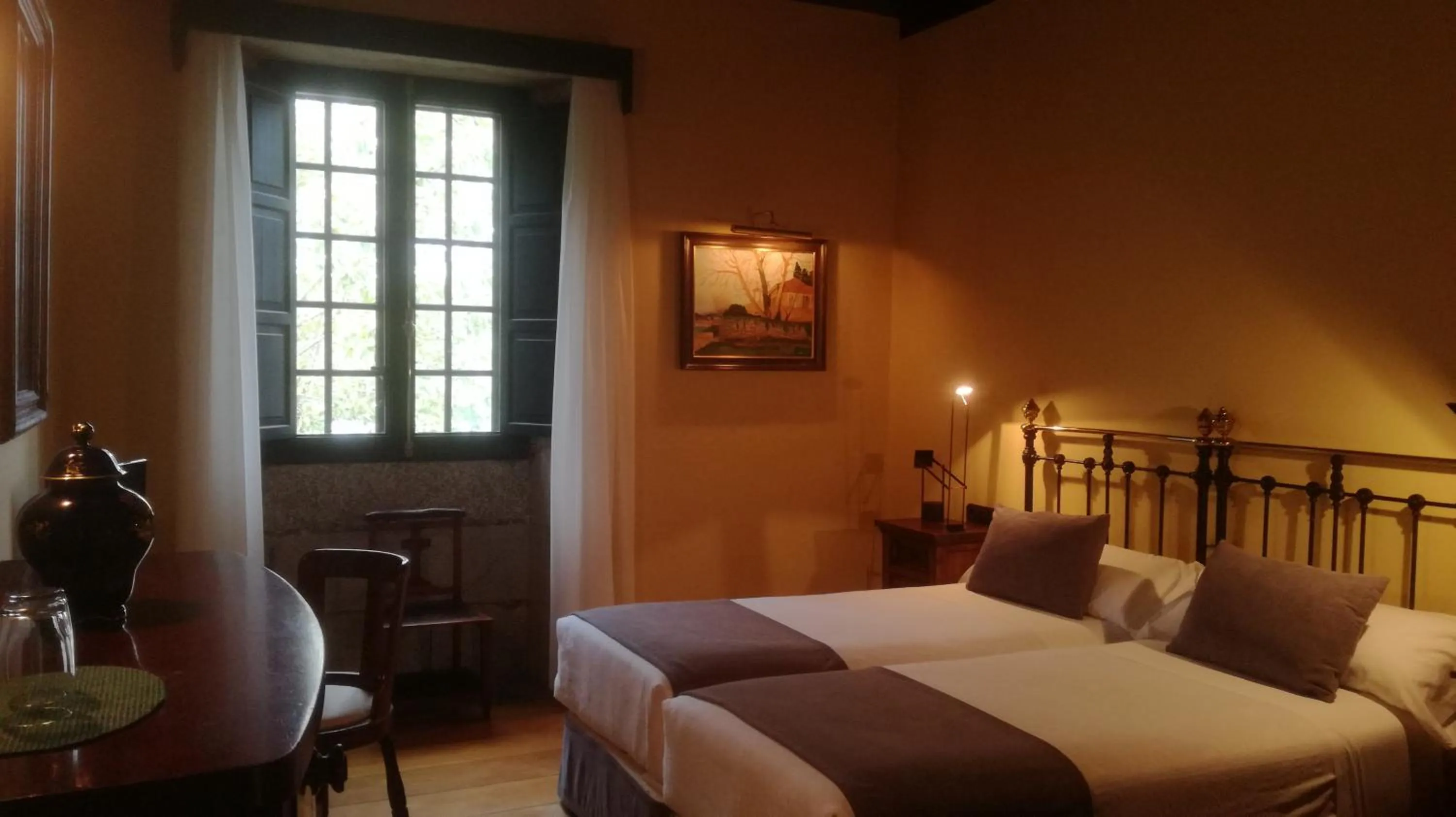 Bed in Pazo da Merced