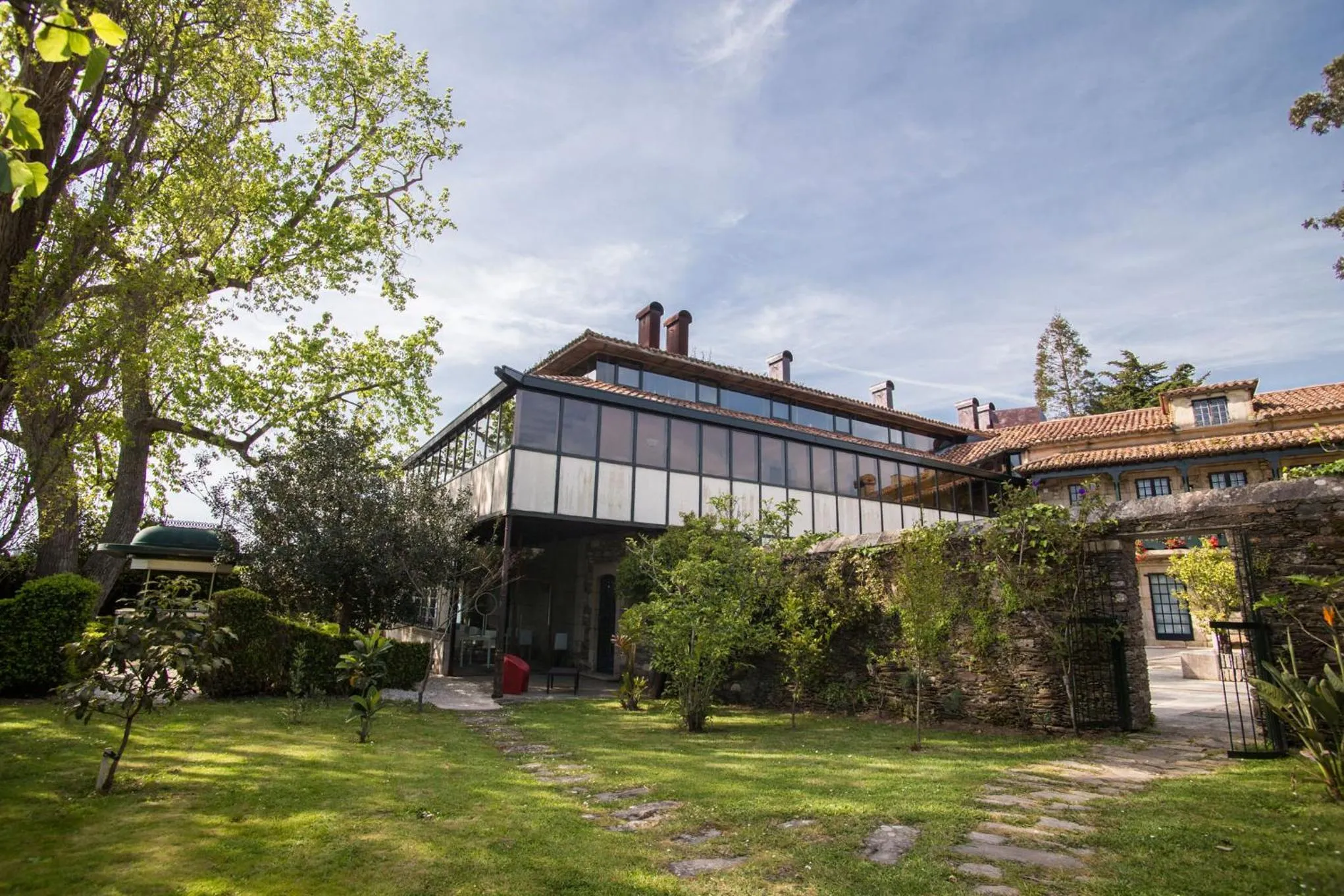 Garden in Pazo da Merced