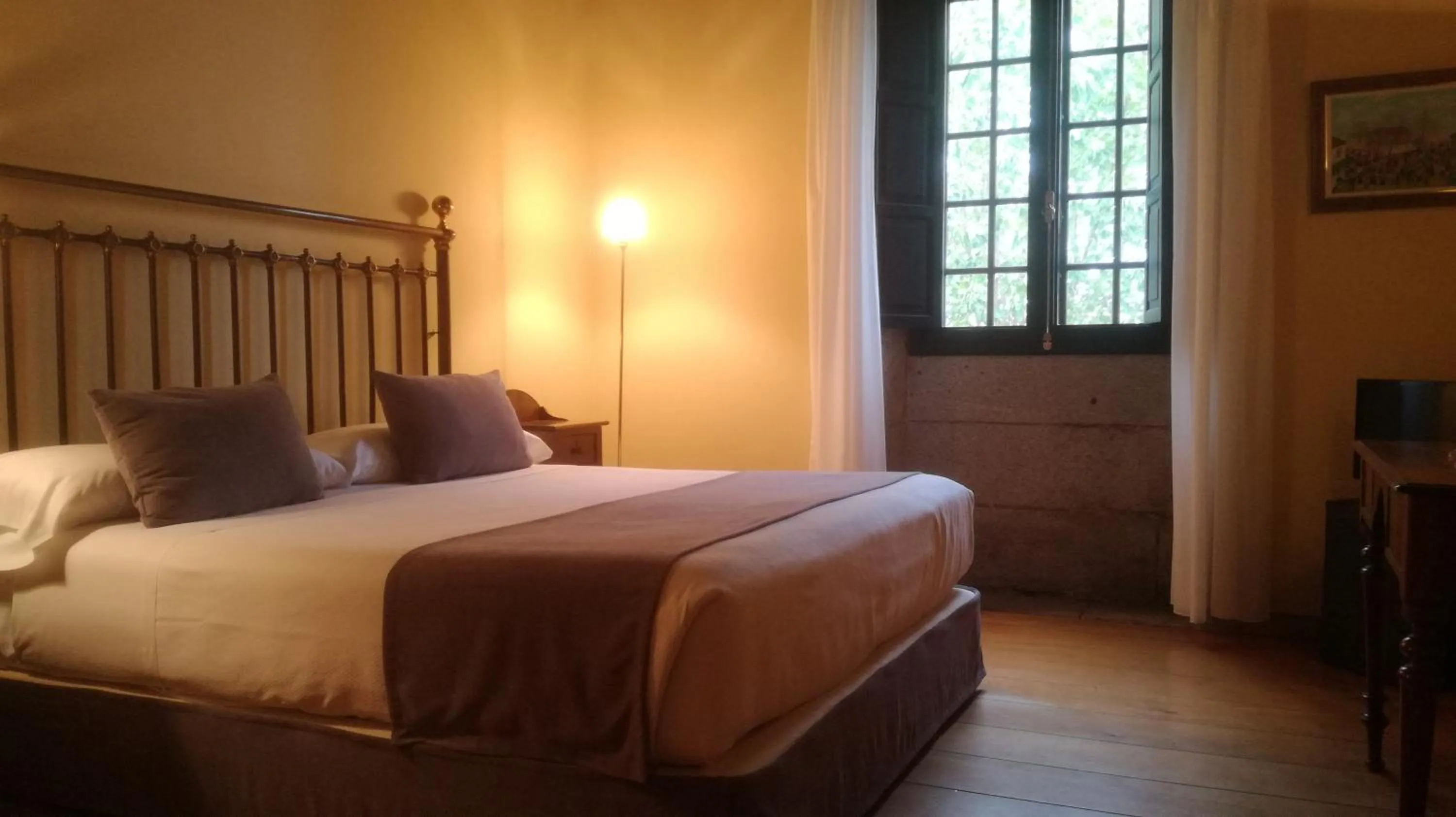Bed in Pazo da Merced