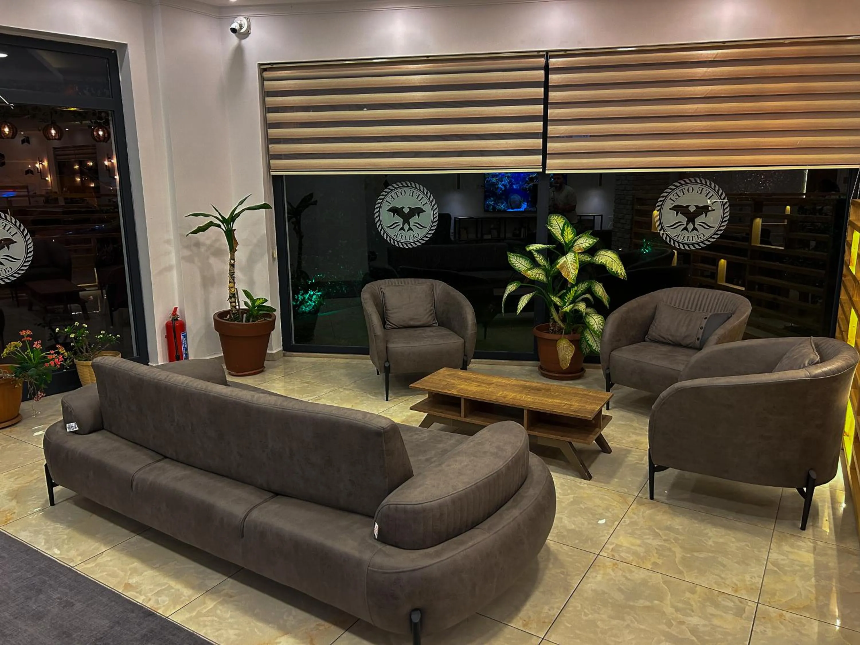 Seating area in Gulluk Life Hotel