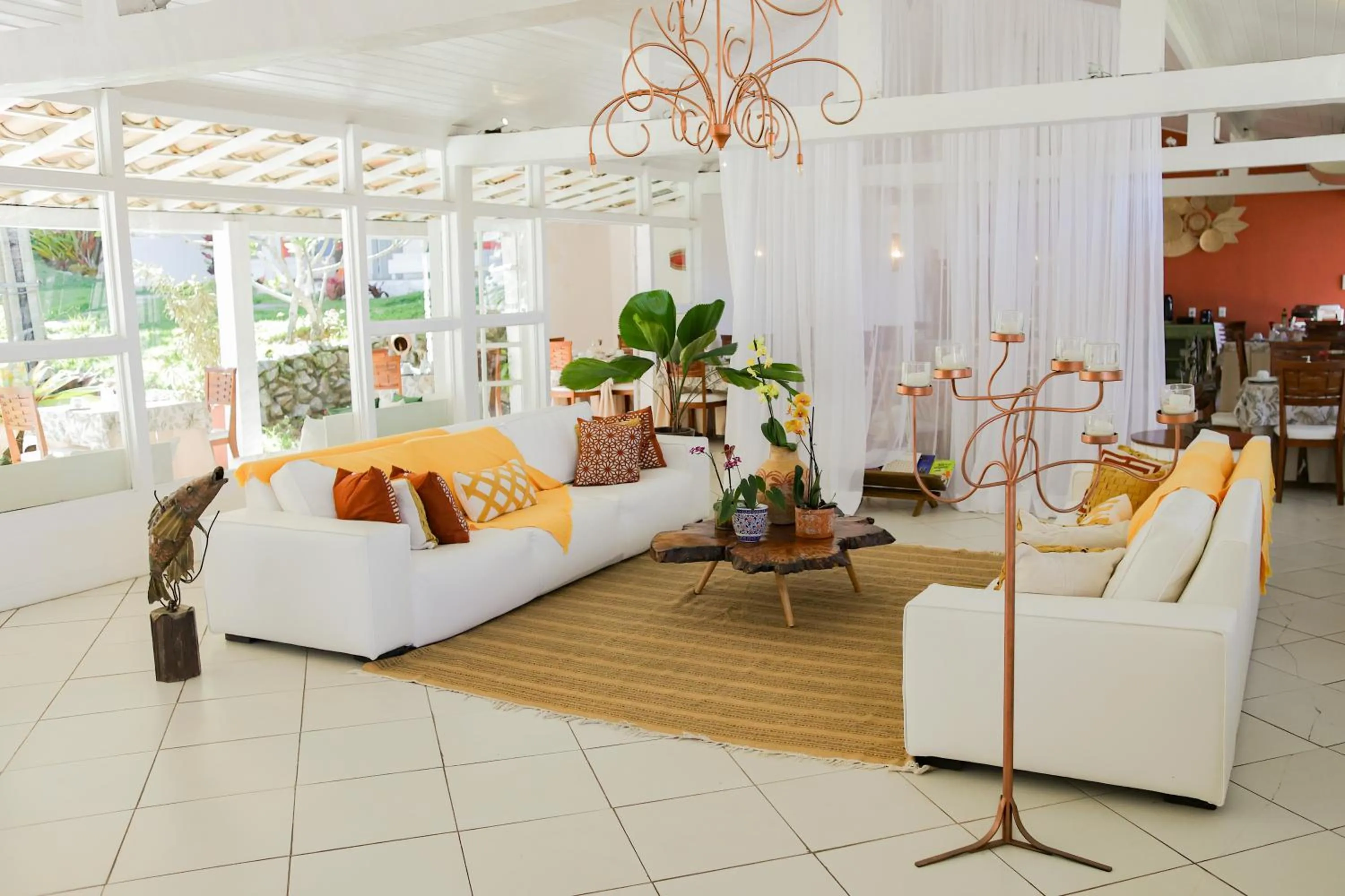 Lobby or reception in Pousada Bucaneiro