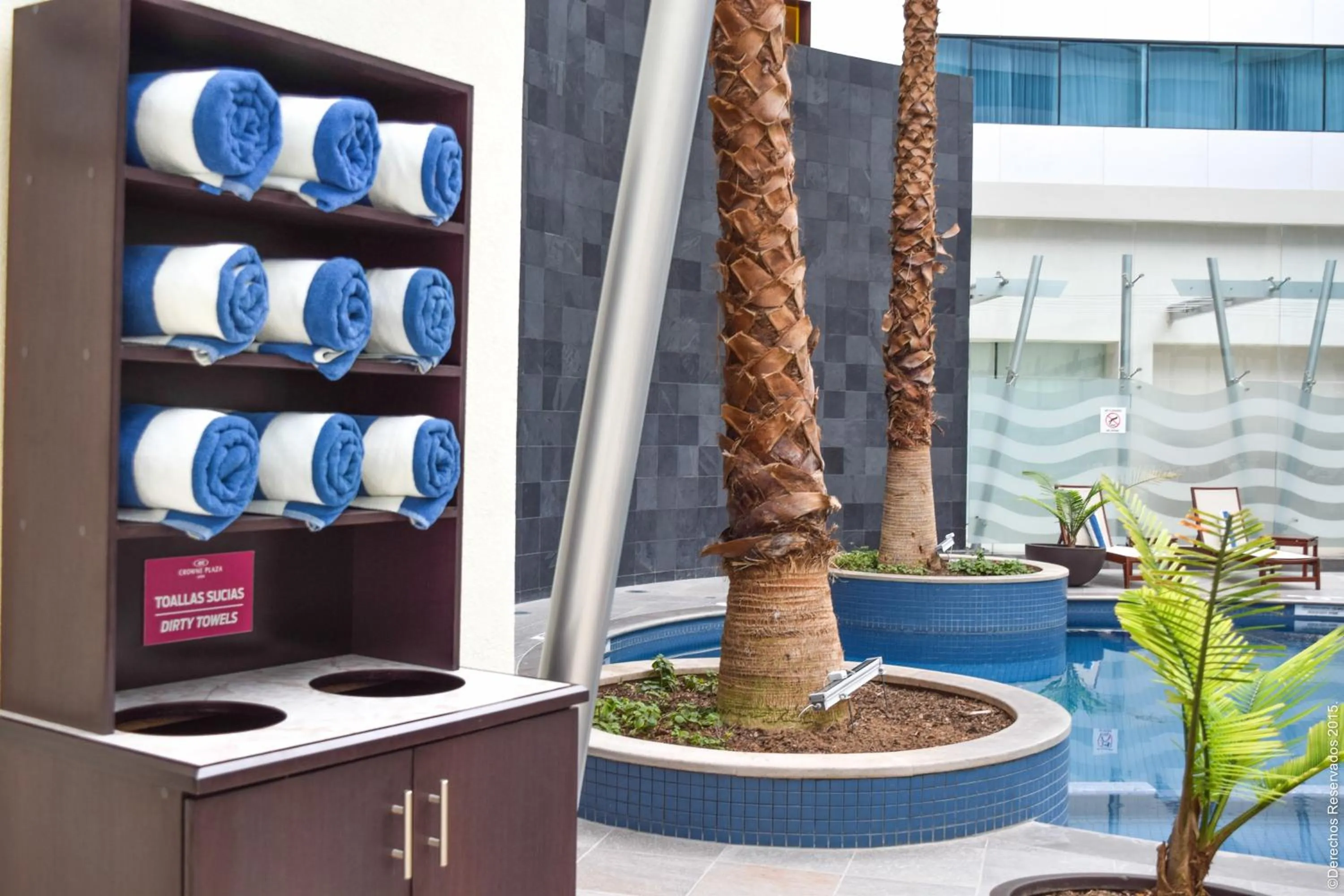 Swimming pool in Crowne Plaza Leon by IHG