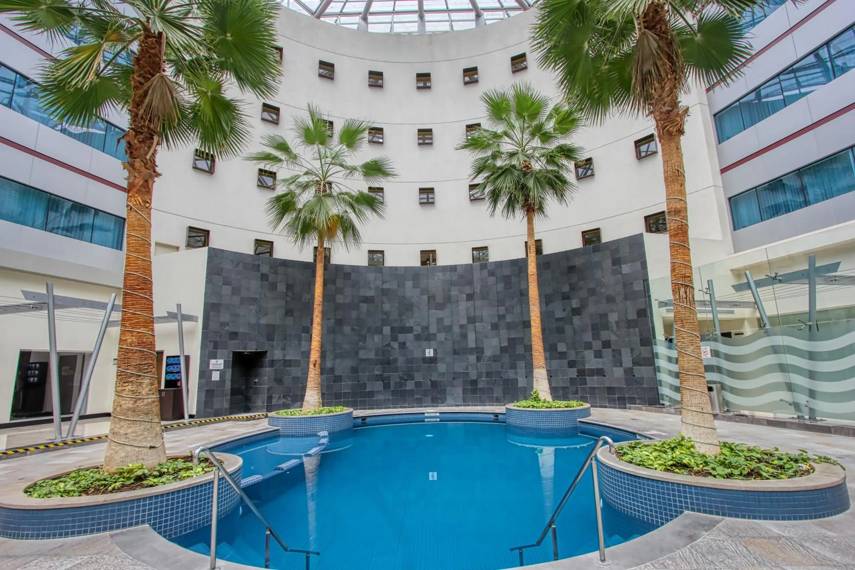 Swimming pool in Crowne Plaza Leon by IHG