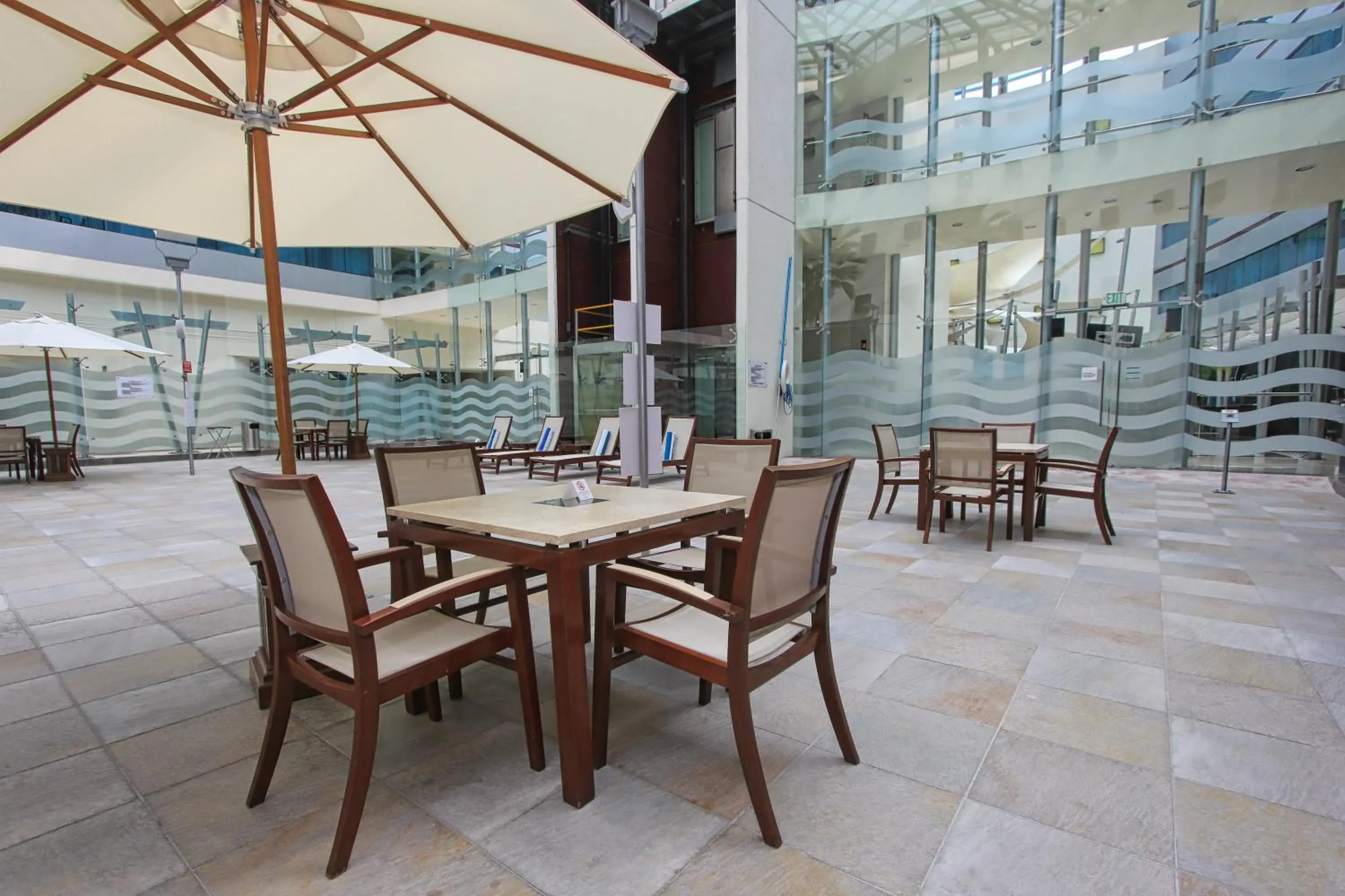 Swimming pool in Crowne Plaza Leon by IHG