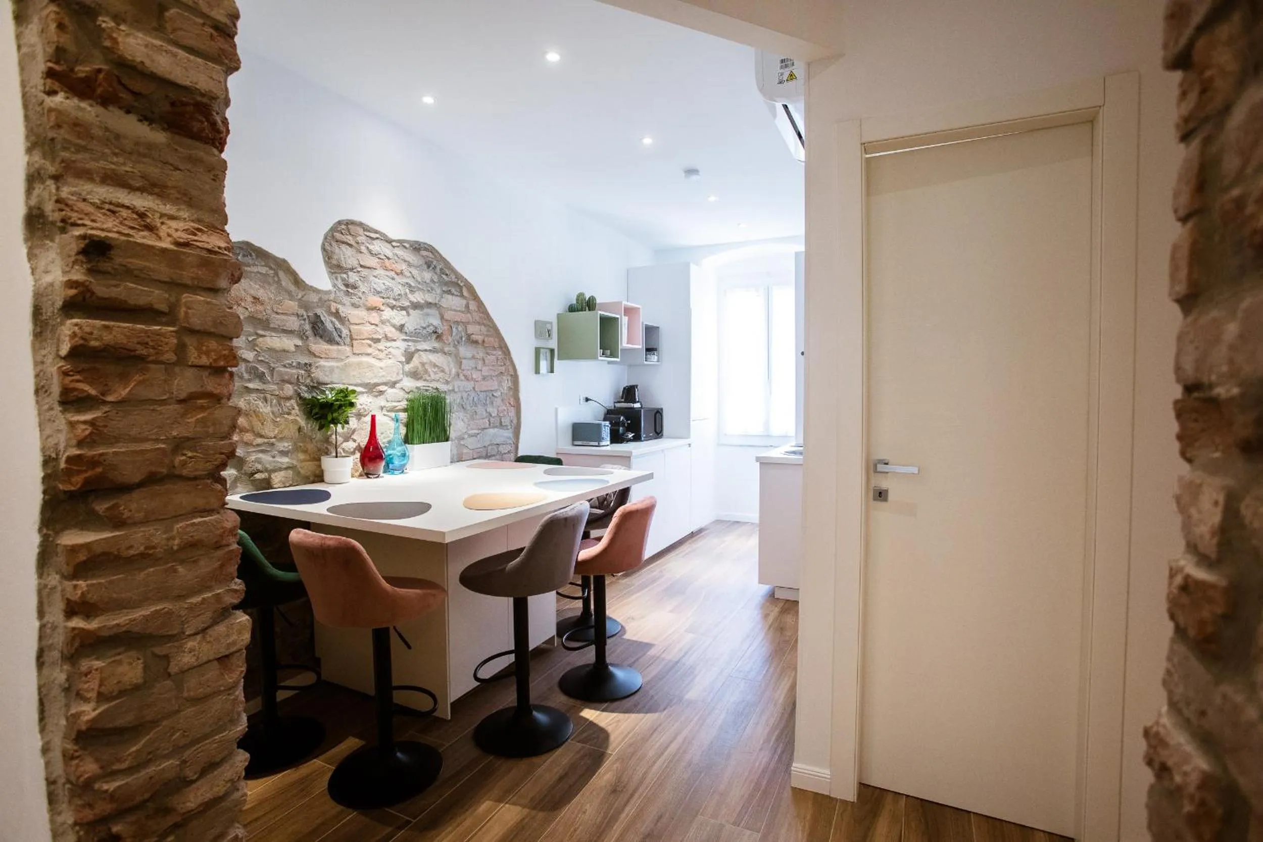 Kitchen or kitchenette in Atmosfere Guest House - Cinque Terre e La Spezia