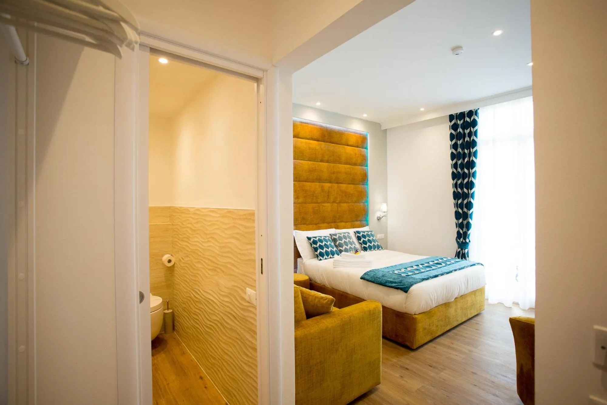 Bedroom, Bed in Atmosfere Guest House - Cinque Terre e La Spezia