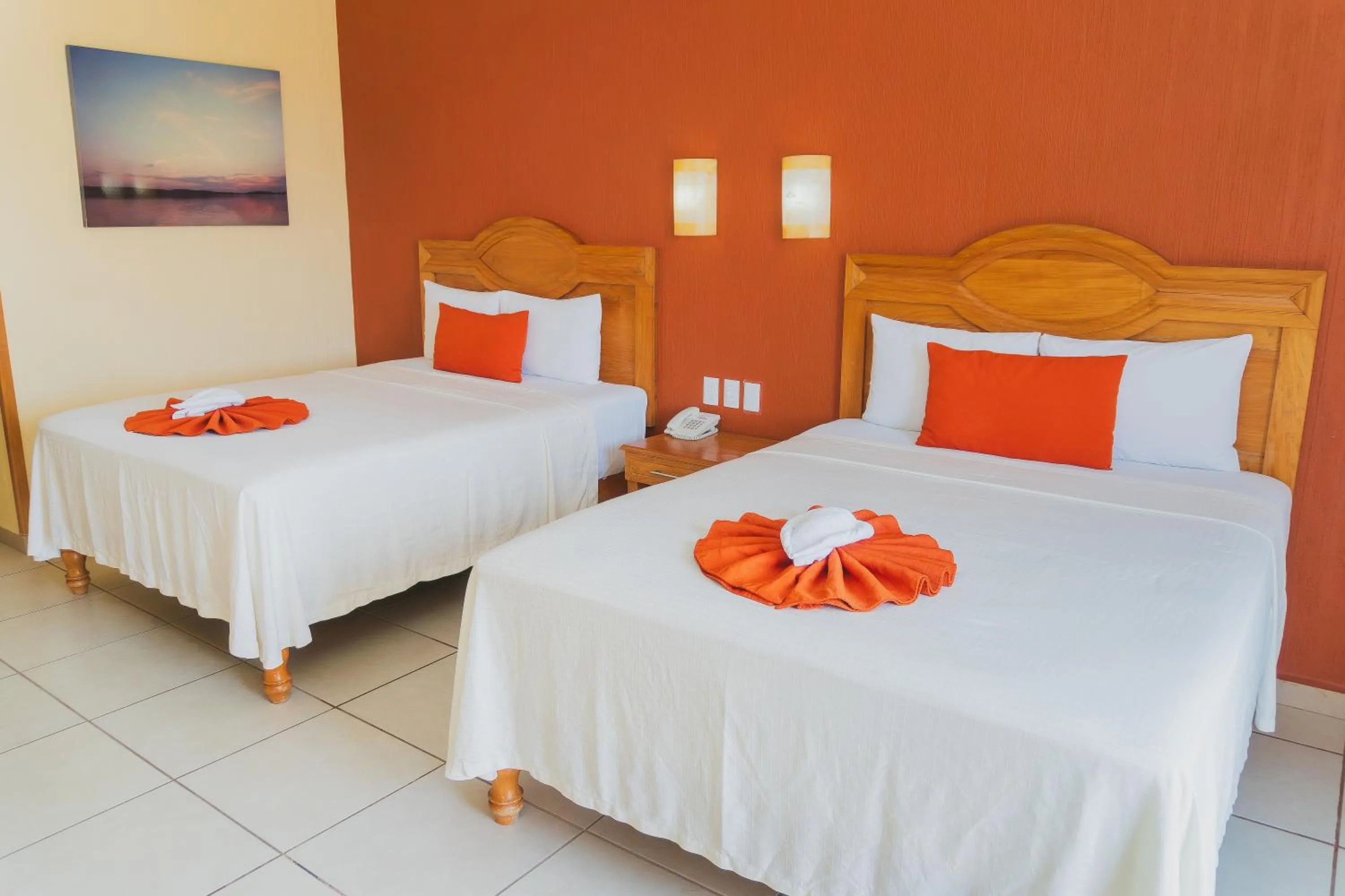 Bed in Casa Danna Huatulco
