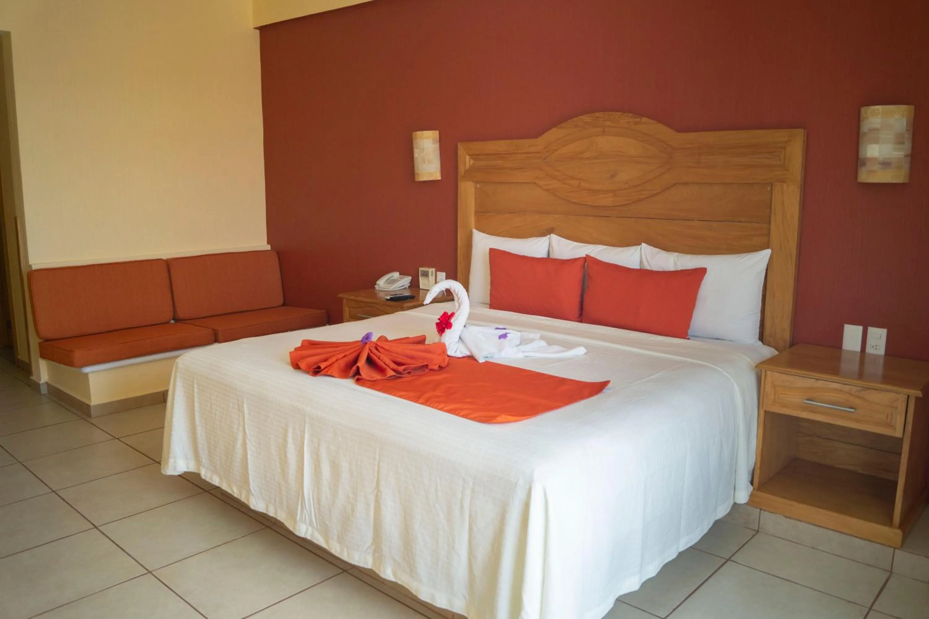 Bed in Casa Danna Huatulco