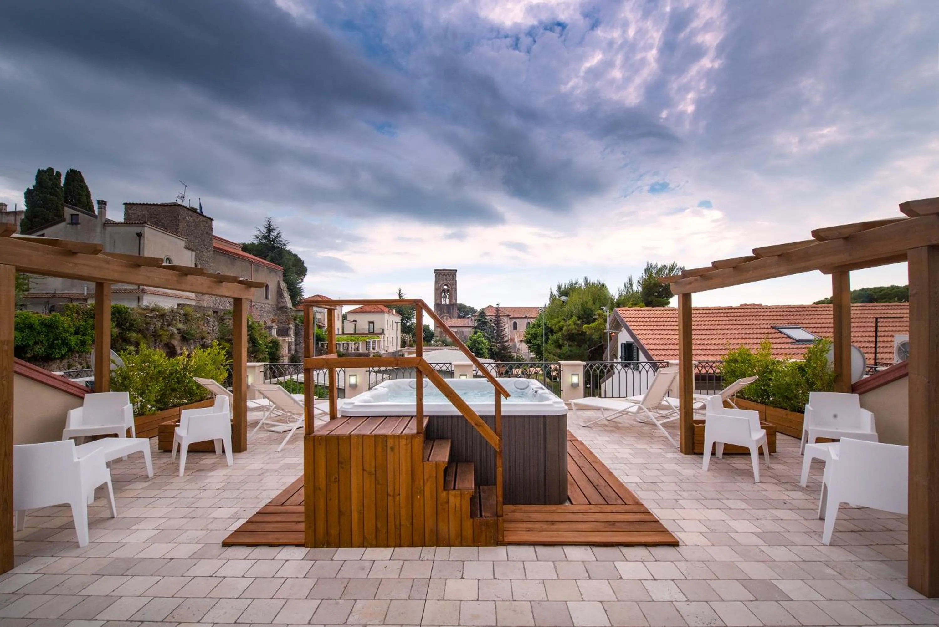 Patio in Ravello House