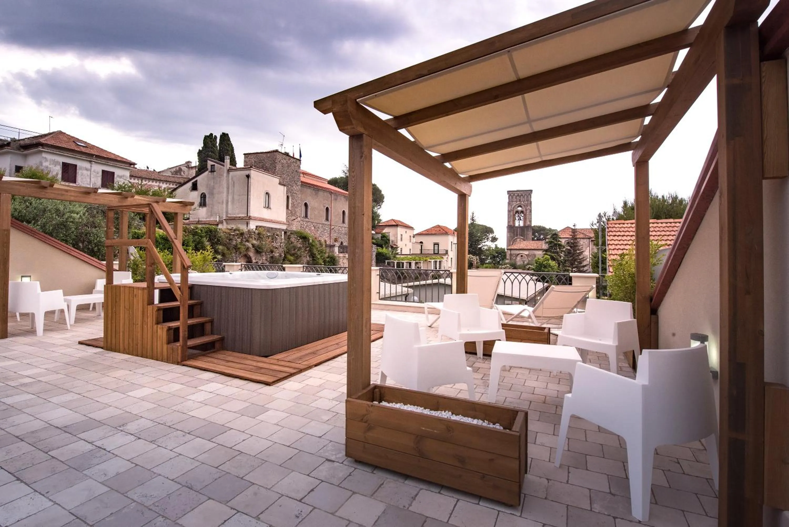 Patio in Ravello House