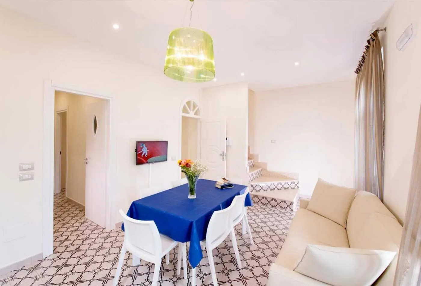 Living room in Ravello House