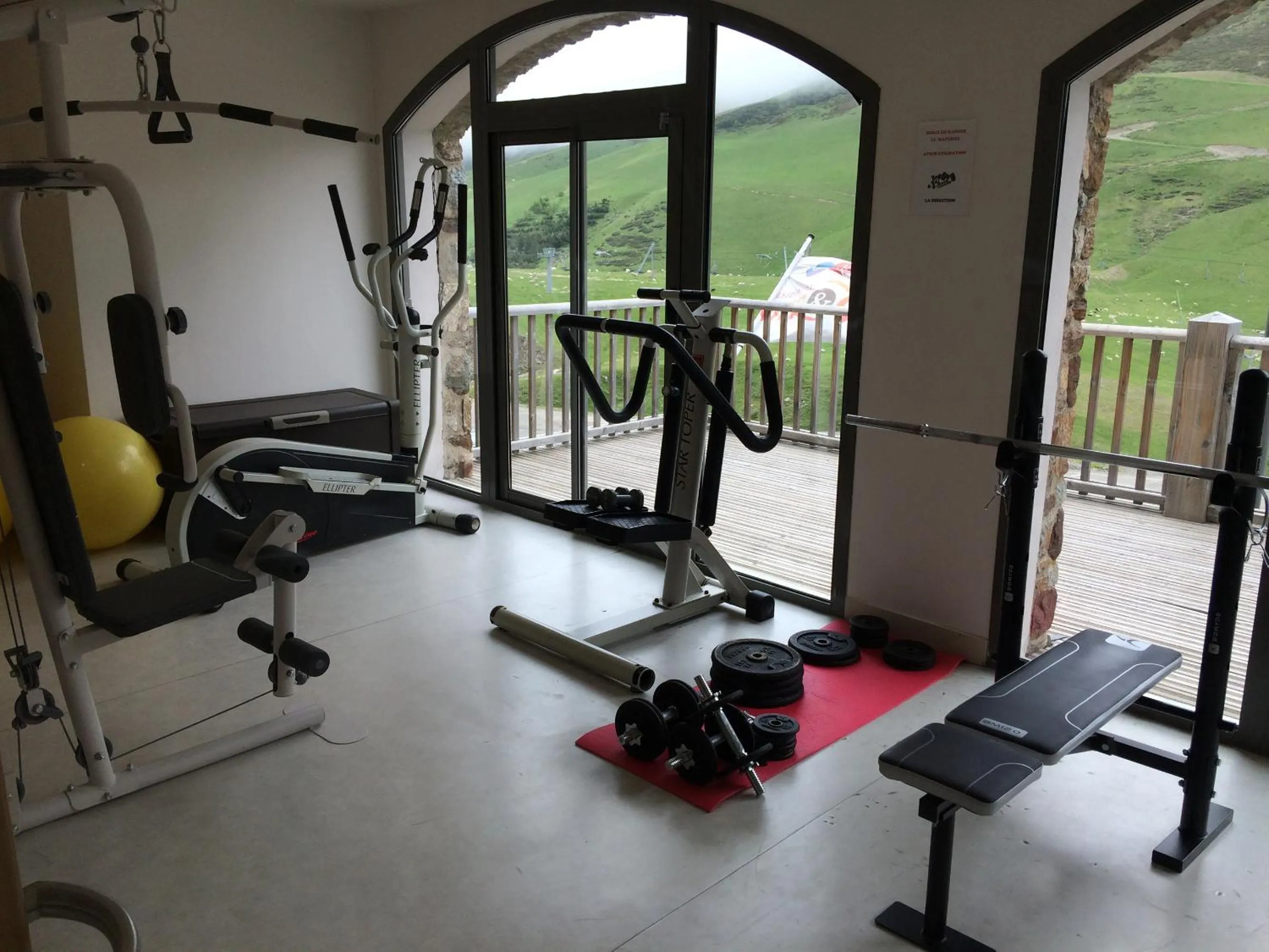 Fitness centre/facilities in Résidence Mer & Golf Tourmalet