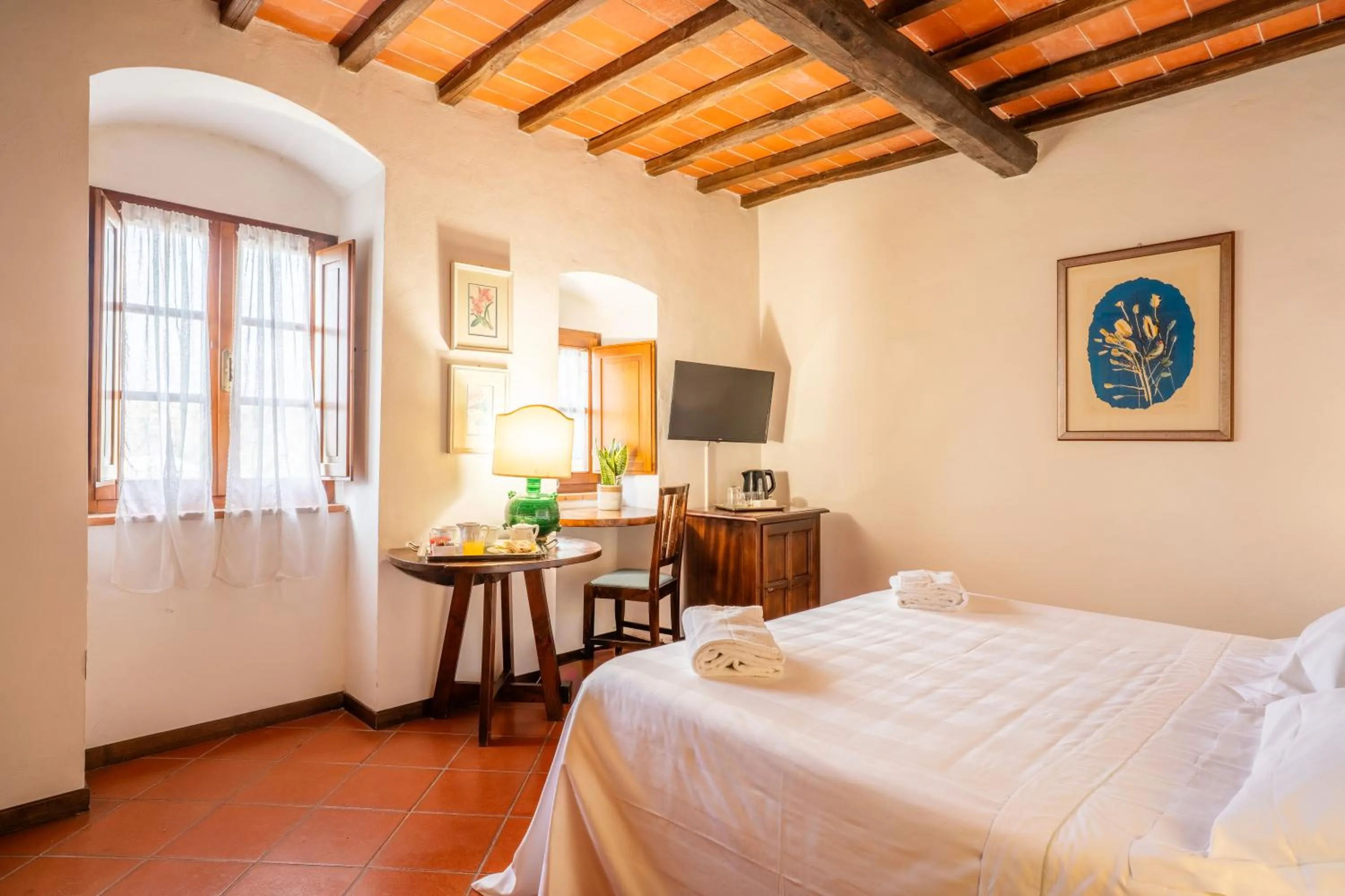 Bed in Hotel Monteriggioni