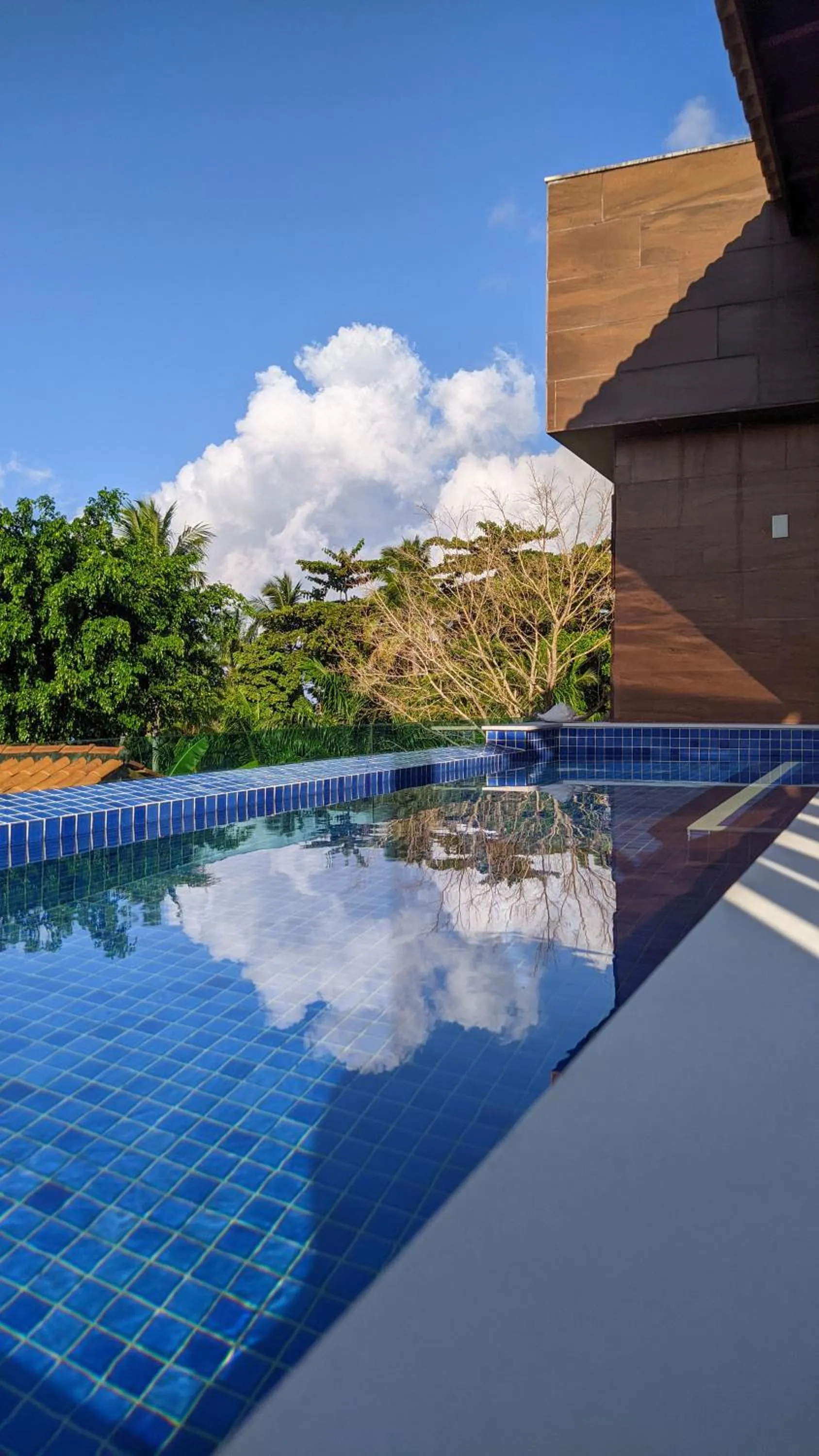 Swimming pool in Pousada Pénareia