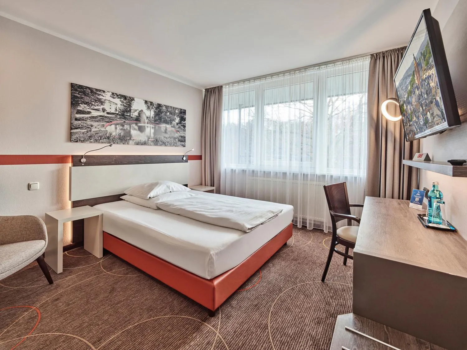 Bedroom, Bed in Best Western Hotel Wetzlar